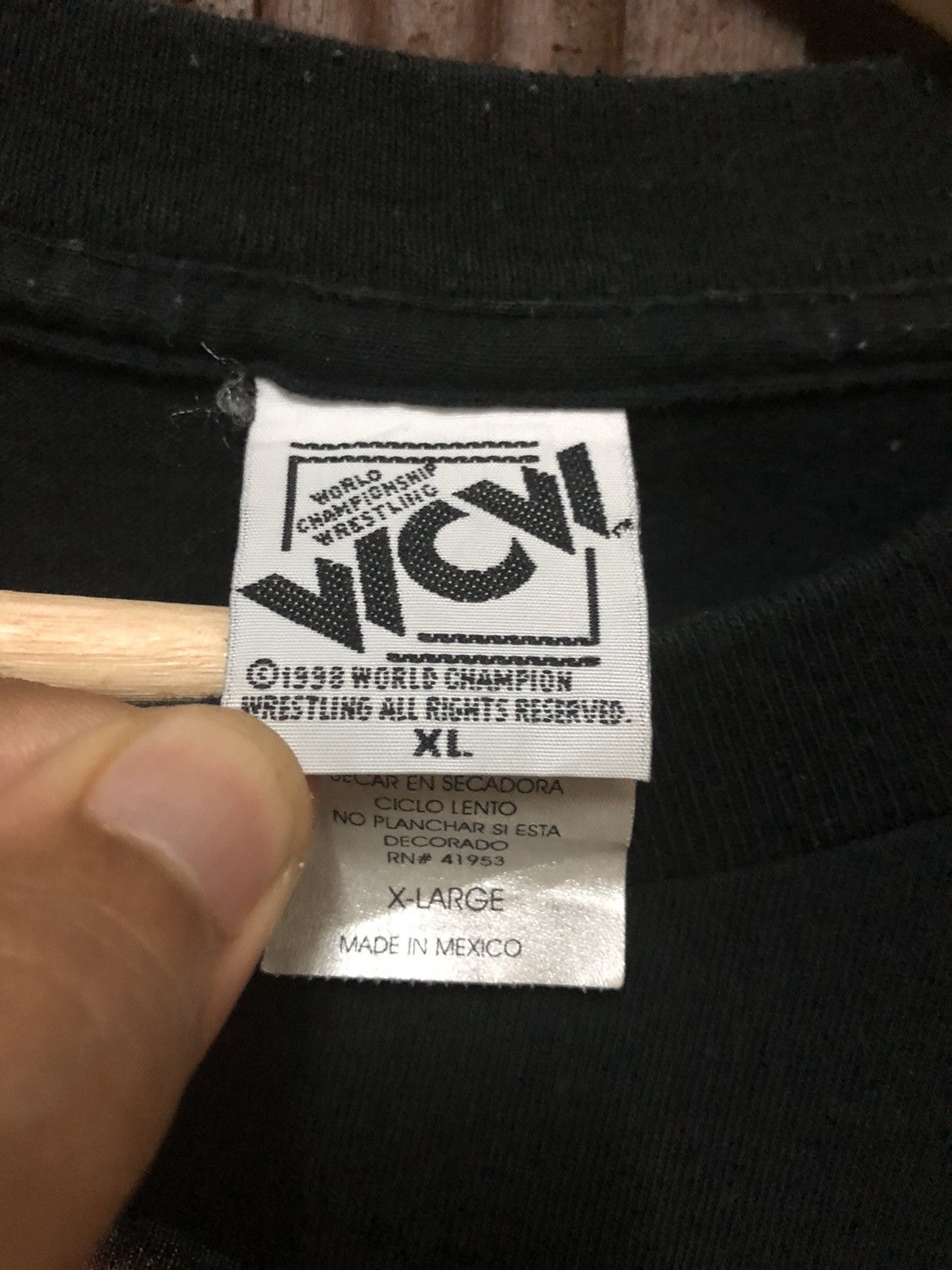 Vintage × WCW/nWo Vintage 90s Goldbert 1998 WCW Tee Size US XL / EU 56 / 4 - 4 Thumbnail