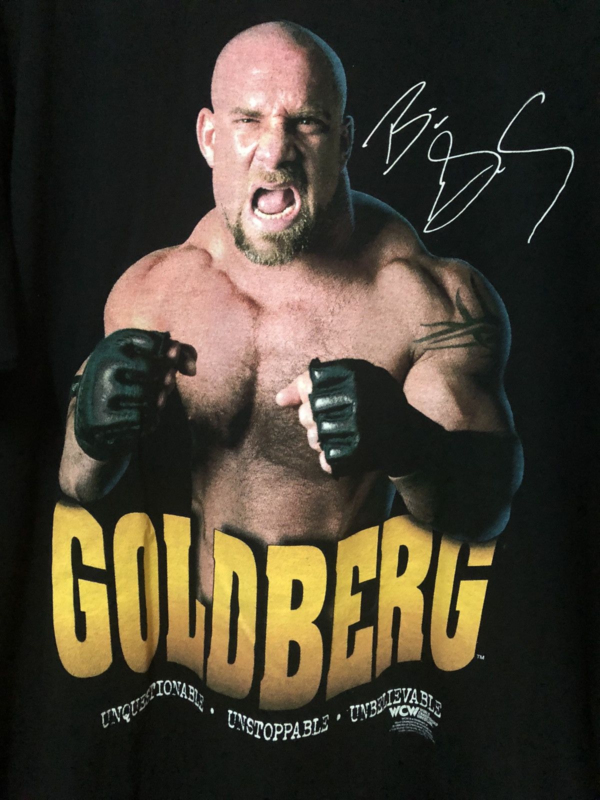 Vintage × WCW/nWo Vintage 90s Goldbert 1998 WCW Tee Size US XL / EU 56 / 4 - 2 Thumbnail