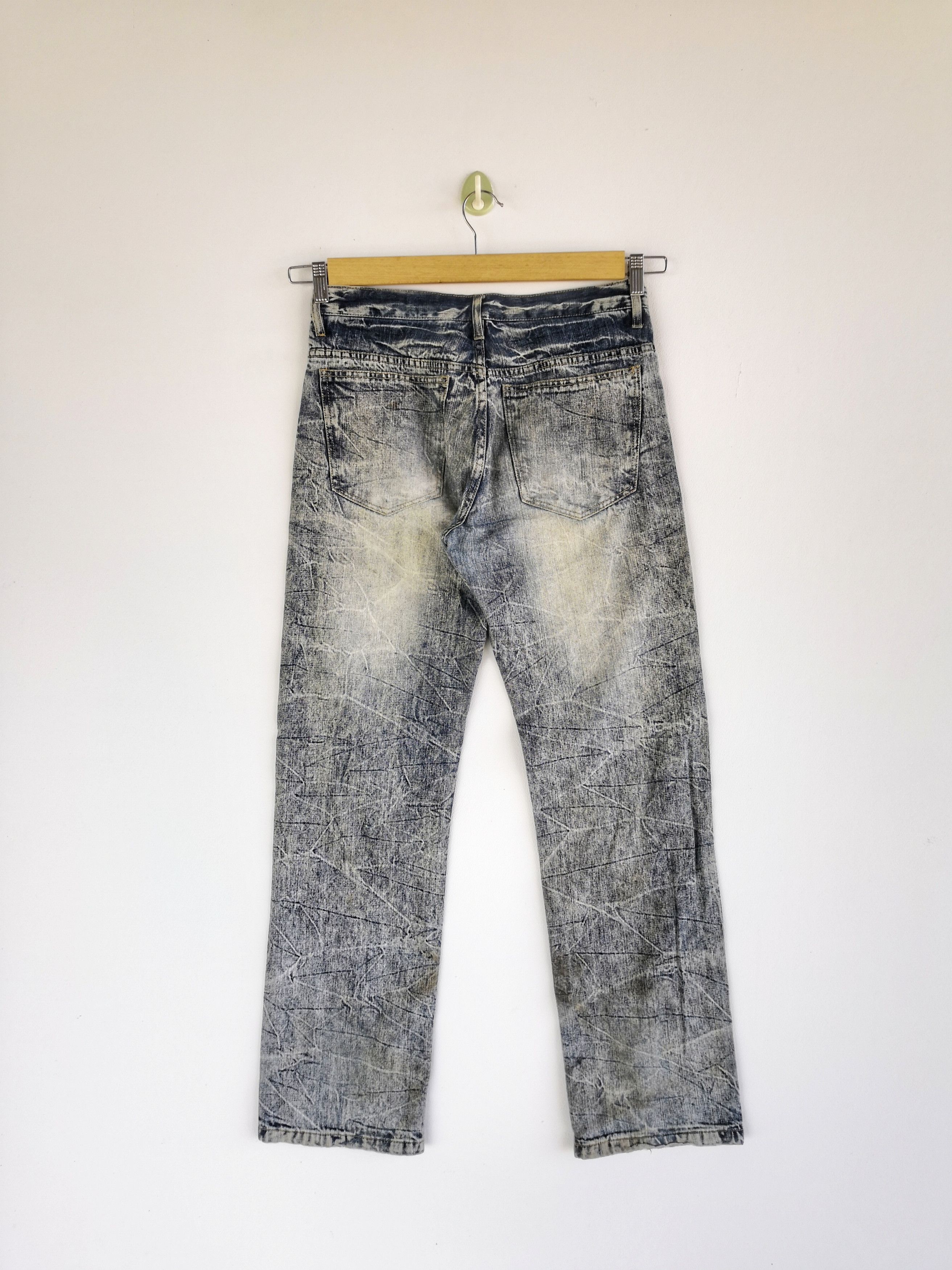 Japanese Brand Rusty Japanese Denim Acid Washes Japanese Jeans Pants Size US 30 / EU 46 - 2 Thumbnail
