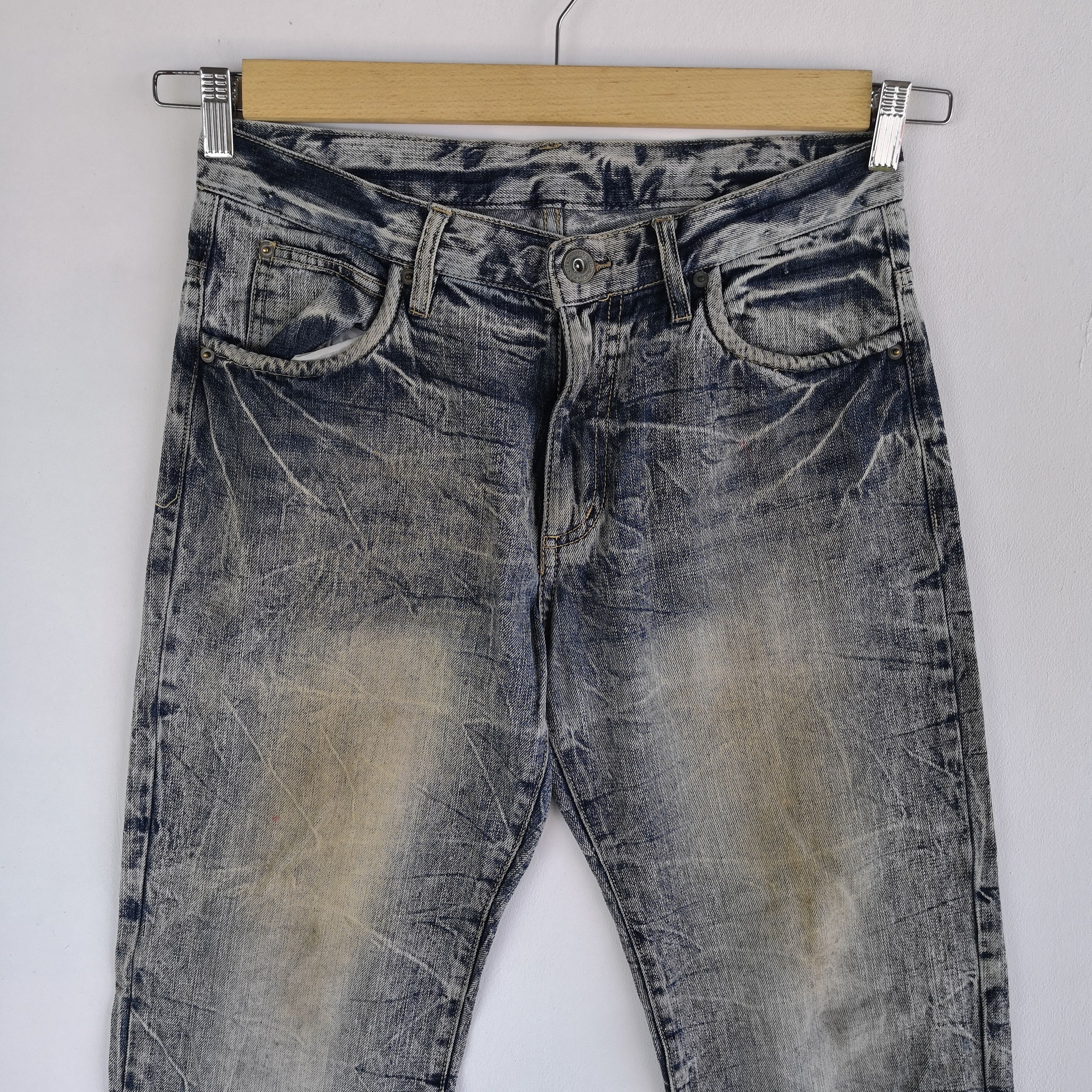 Japanese Brand Rusty Japanese Denim Acid Washes Japanese Jeans Pants Size US 30 / EU 46 - 4 Thumbnail