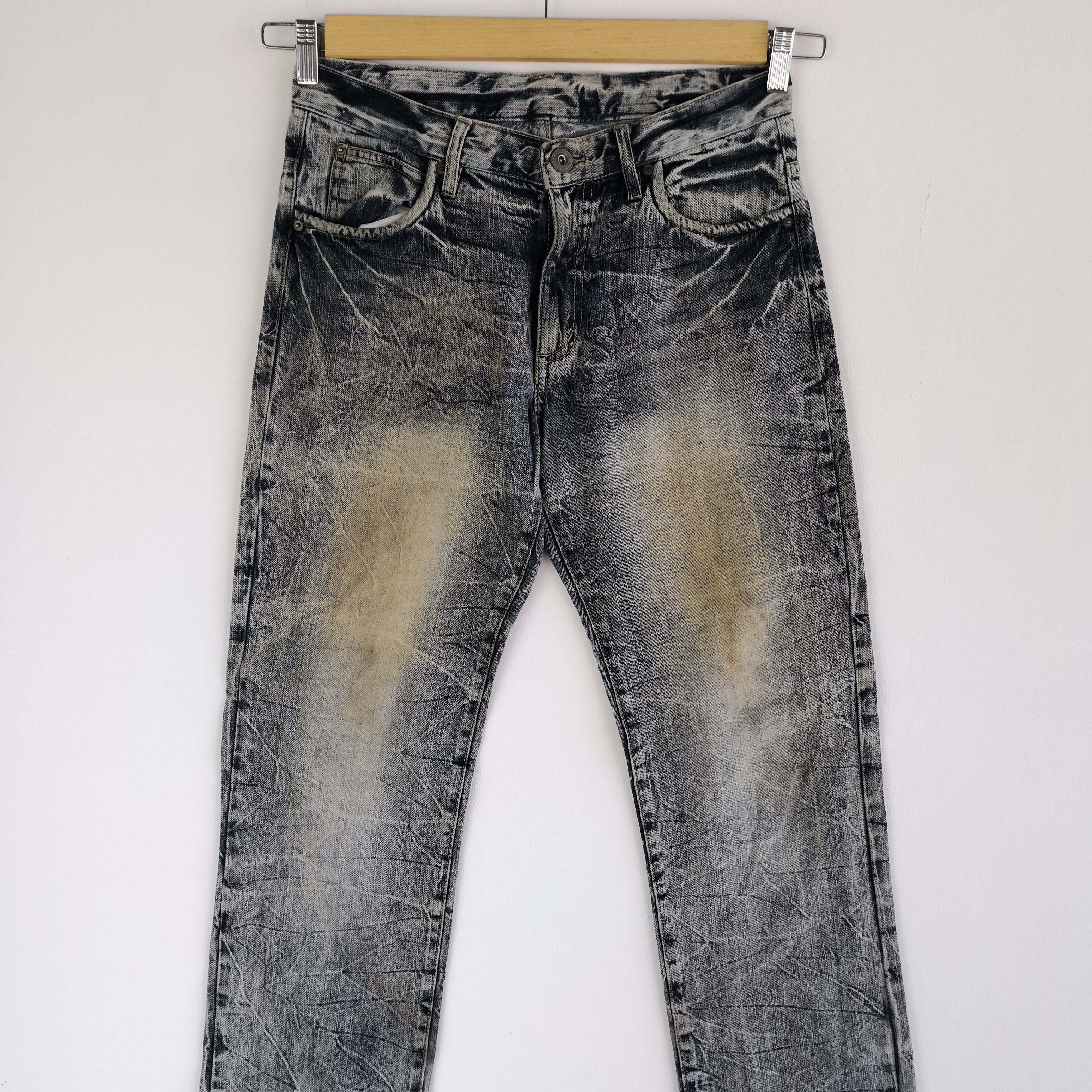 Japanese Brand Rusty Japanese Denim Acid Washes Japanese Jeans Pants Size US 30 / EU 46 - 3 Thumbnail