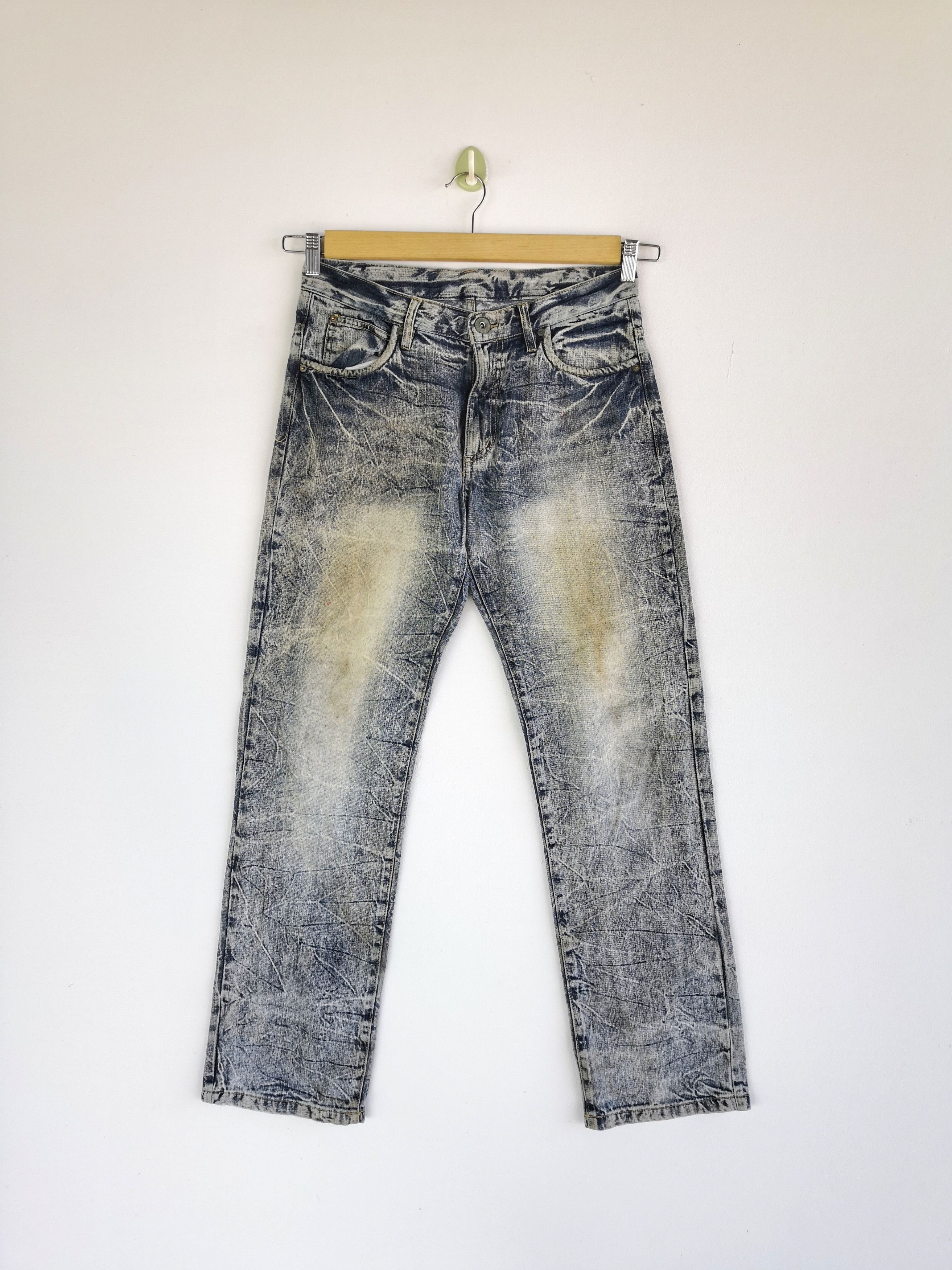 Japanese Brand Rusty Japanese Denim Acid Washes Japanese Jeans Pants Size US 30 / EU 46 - 1 Thumbnail
