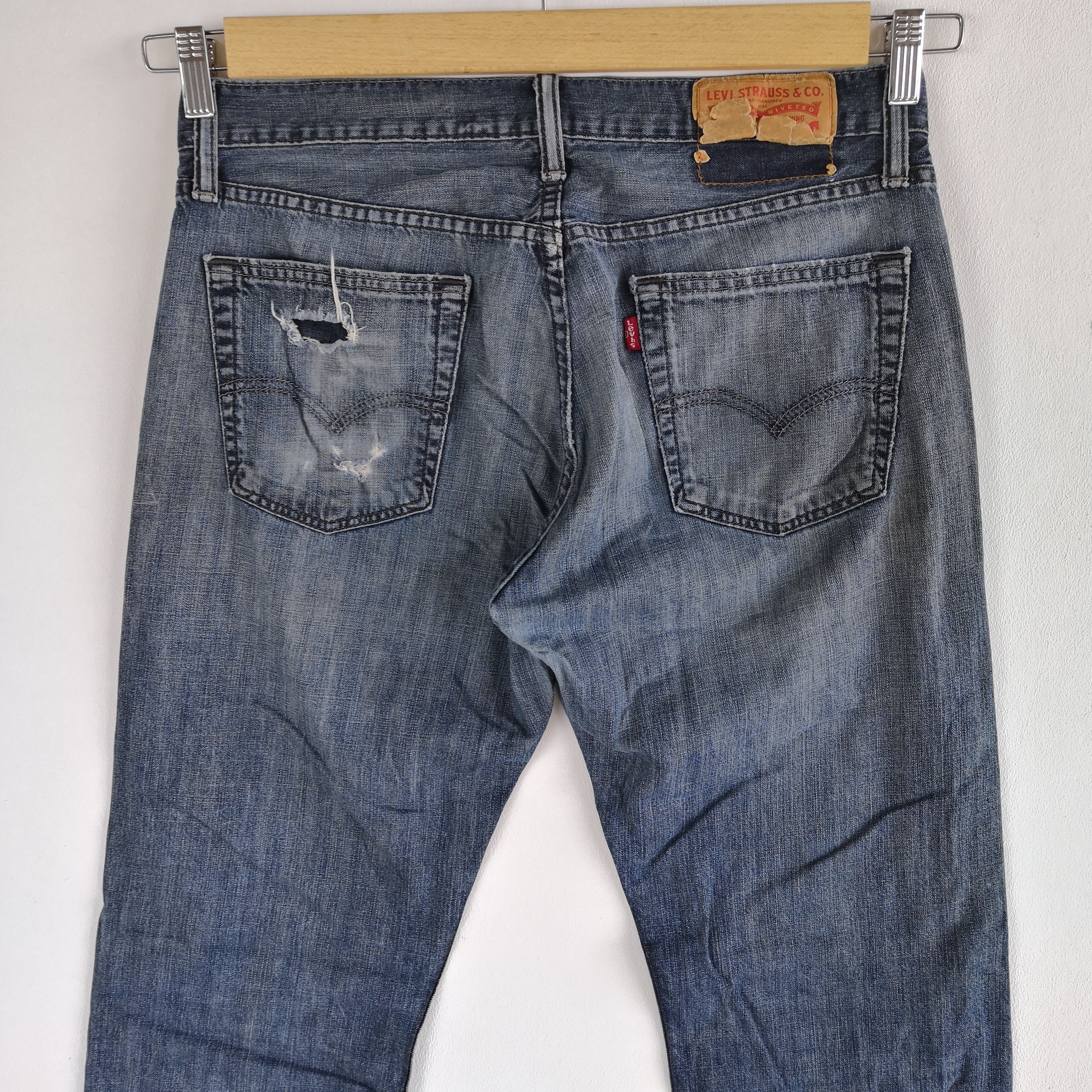 Levi's Vintage Y2K Levis Faded Jeans Levi's Stonewash Denim Size US 32 / EU 48 - 6 Thumbnail