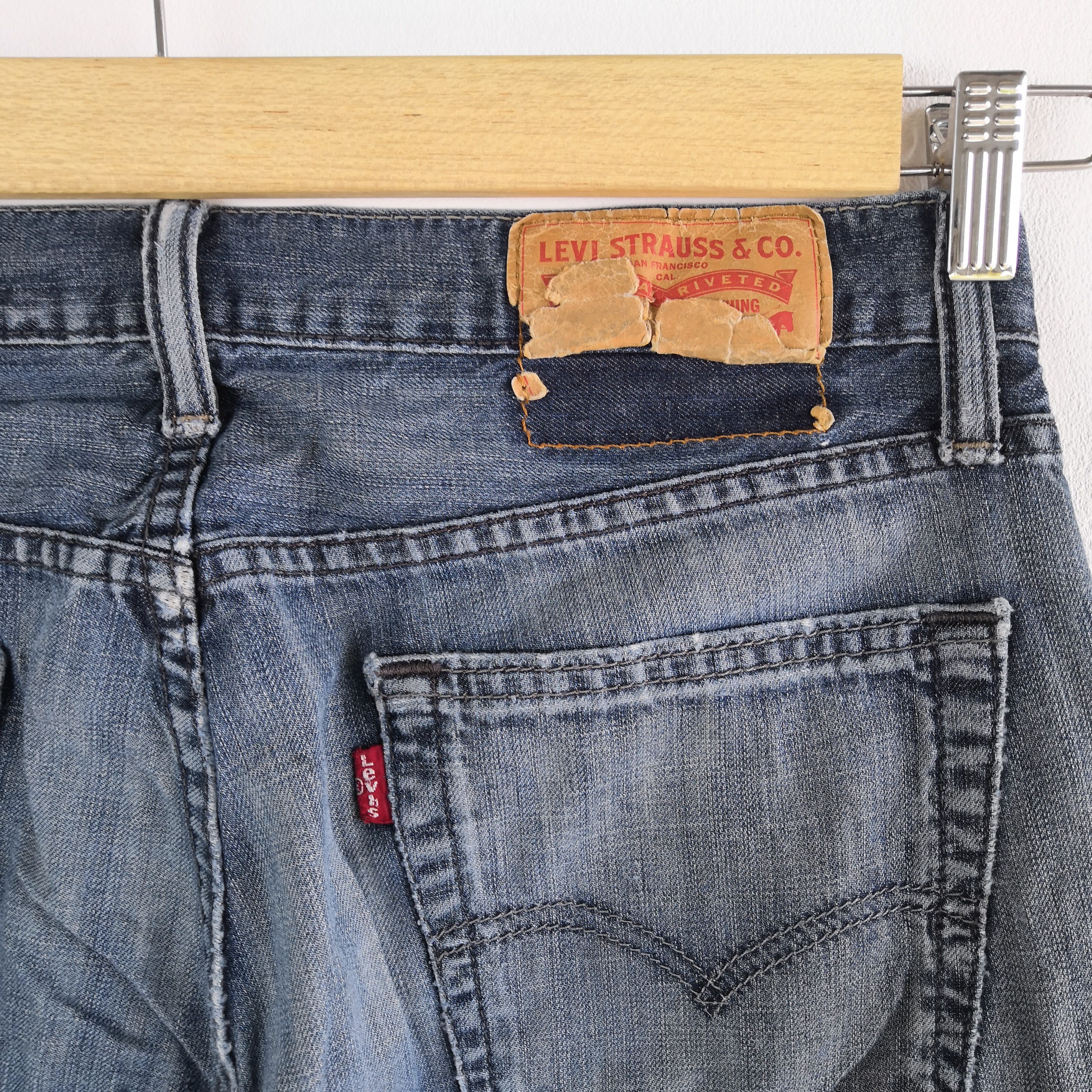 Levi's Vintage Y2K Levis Faded Jeans Levi's Stonewash Denim Size US 32 / EU 48 - 7 Thumbnail