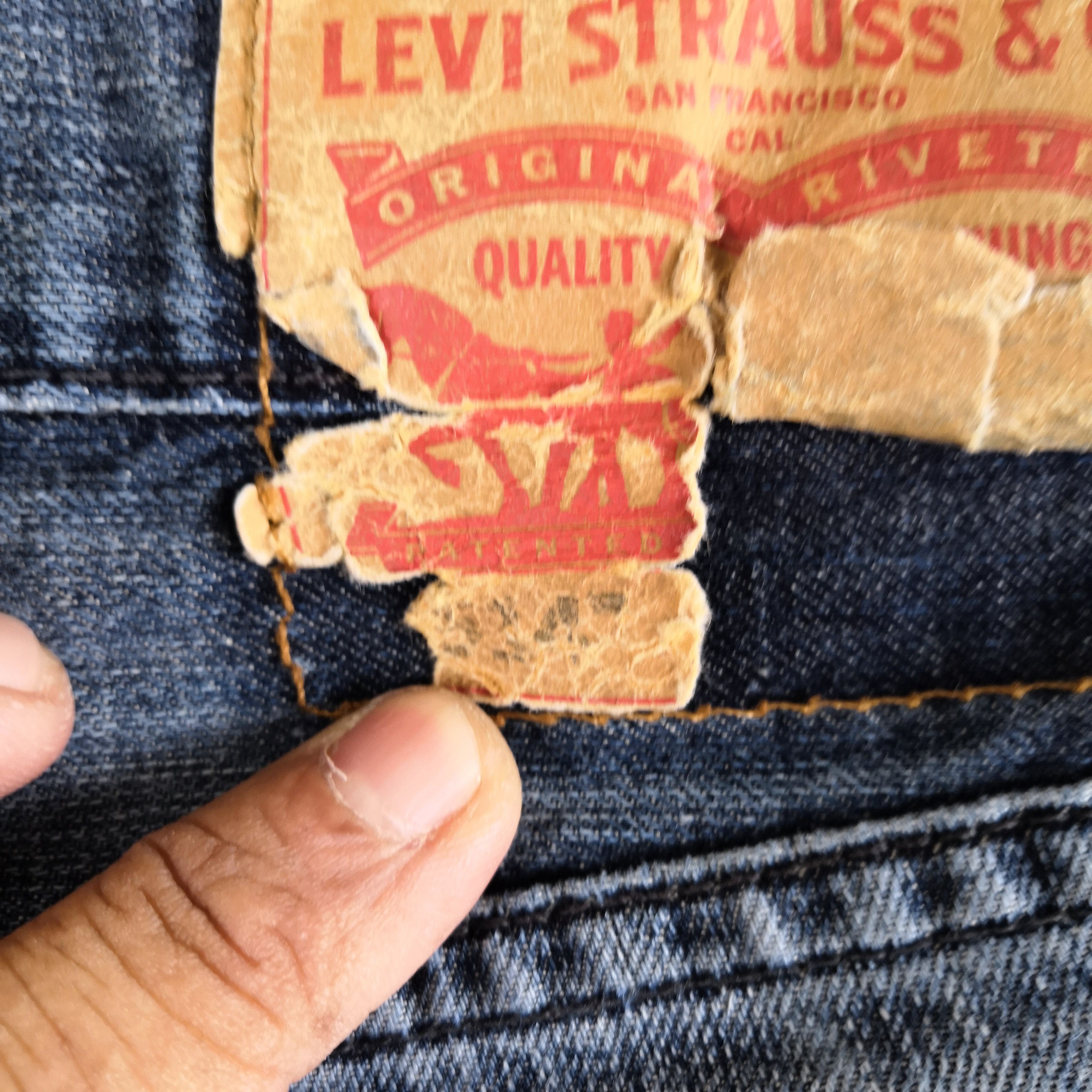 Levi's Vintage Y2K Levis Faded Jeans Levi's Stonewash Denim Size US 32 / EU 48 - 8 Thumbnail