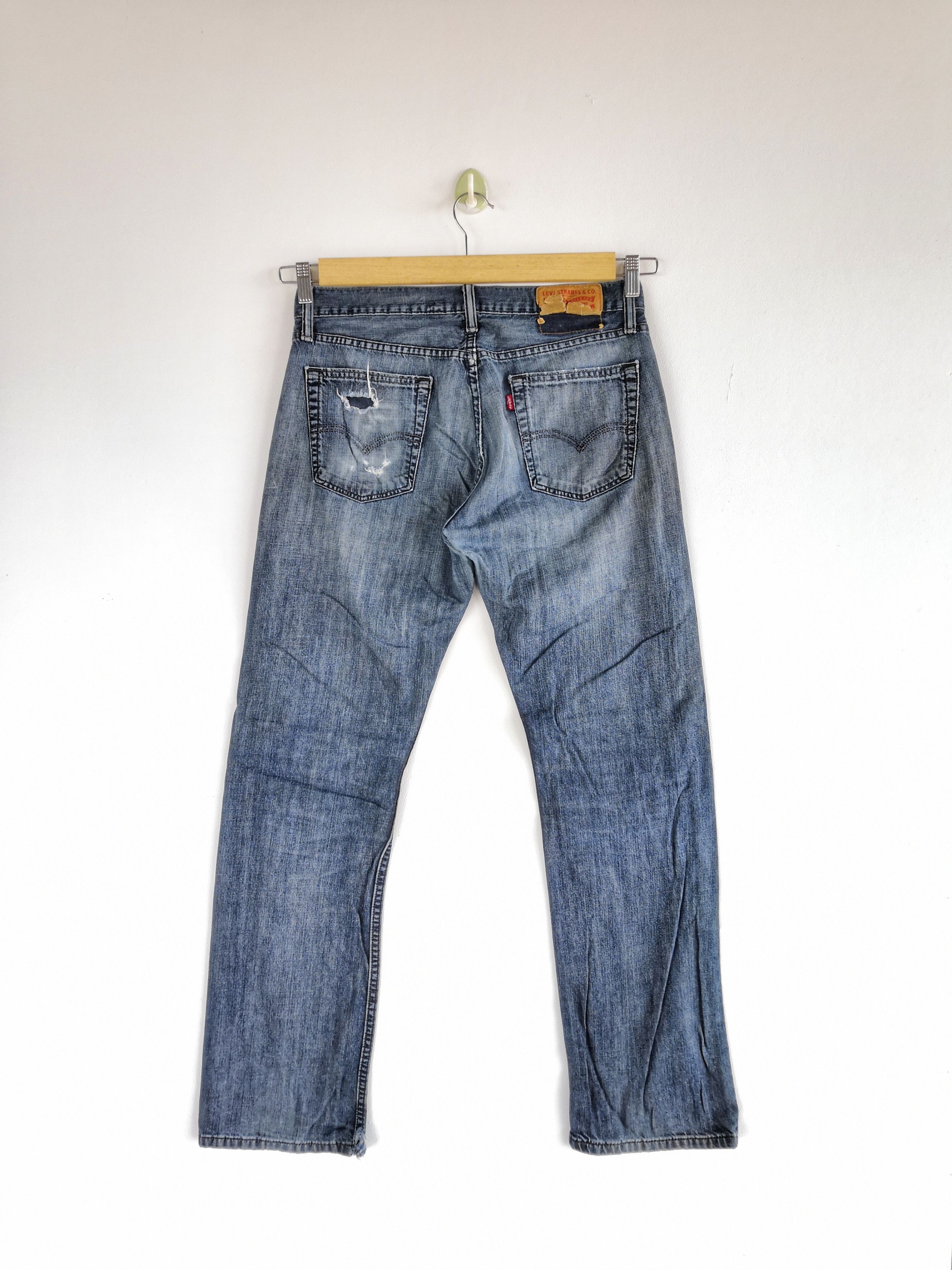Levi's Vintage Y2K Levis Faded Jeans Levi's Stonewash Denim Size US 32 / EU 48 - 2 Thumbnail