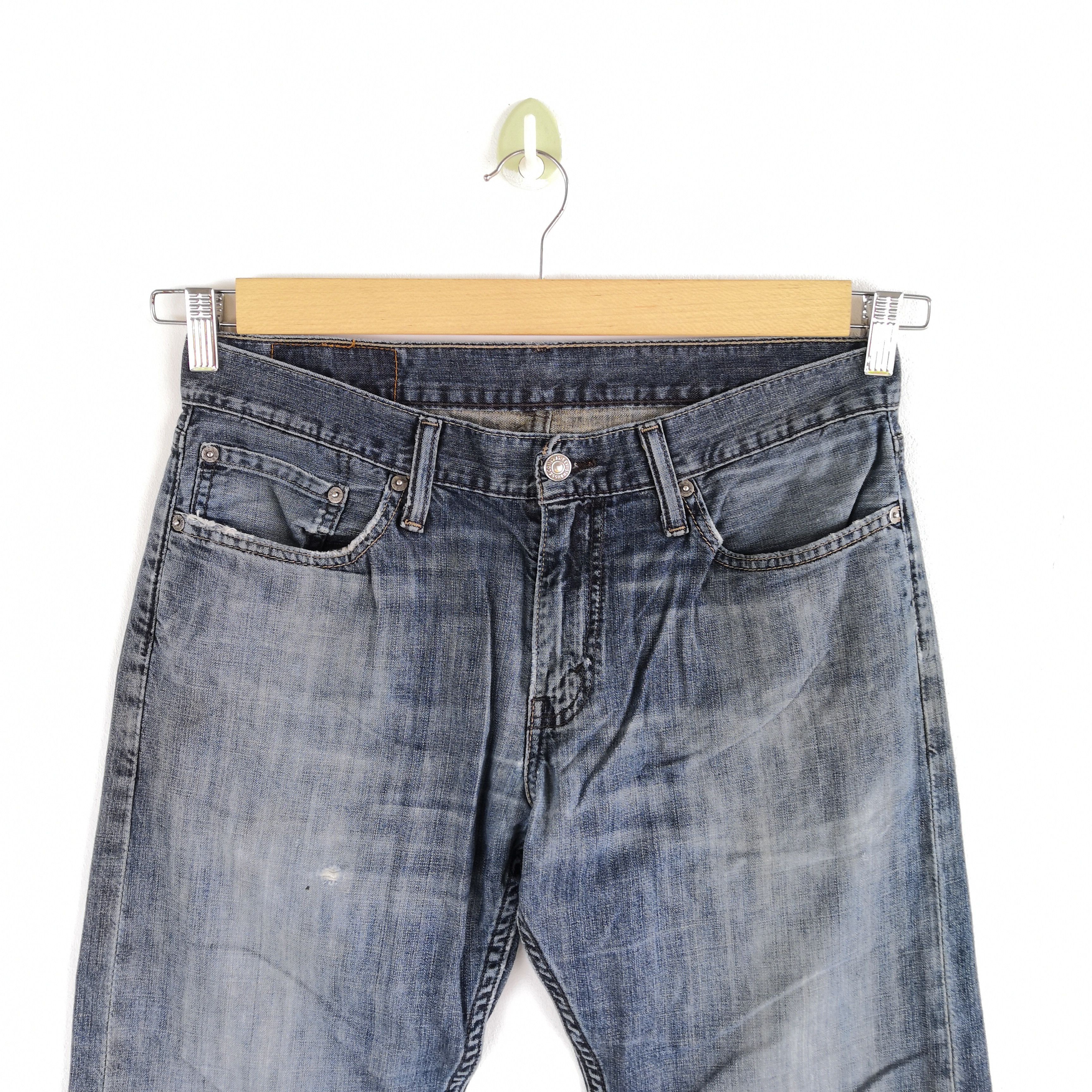 Levi's Vintage Y2K Levis Faded Jeans Levi's Stonewash Denim Size US 32 / EU 48 - 3 Thumbnail