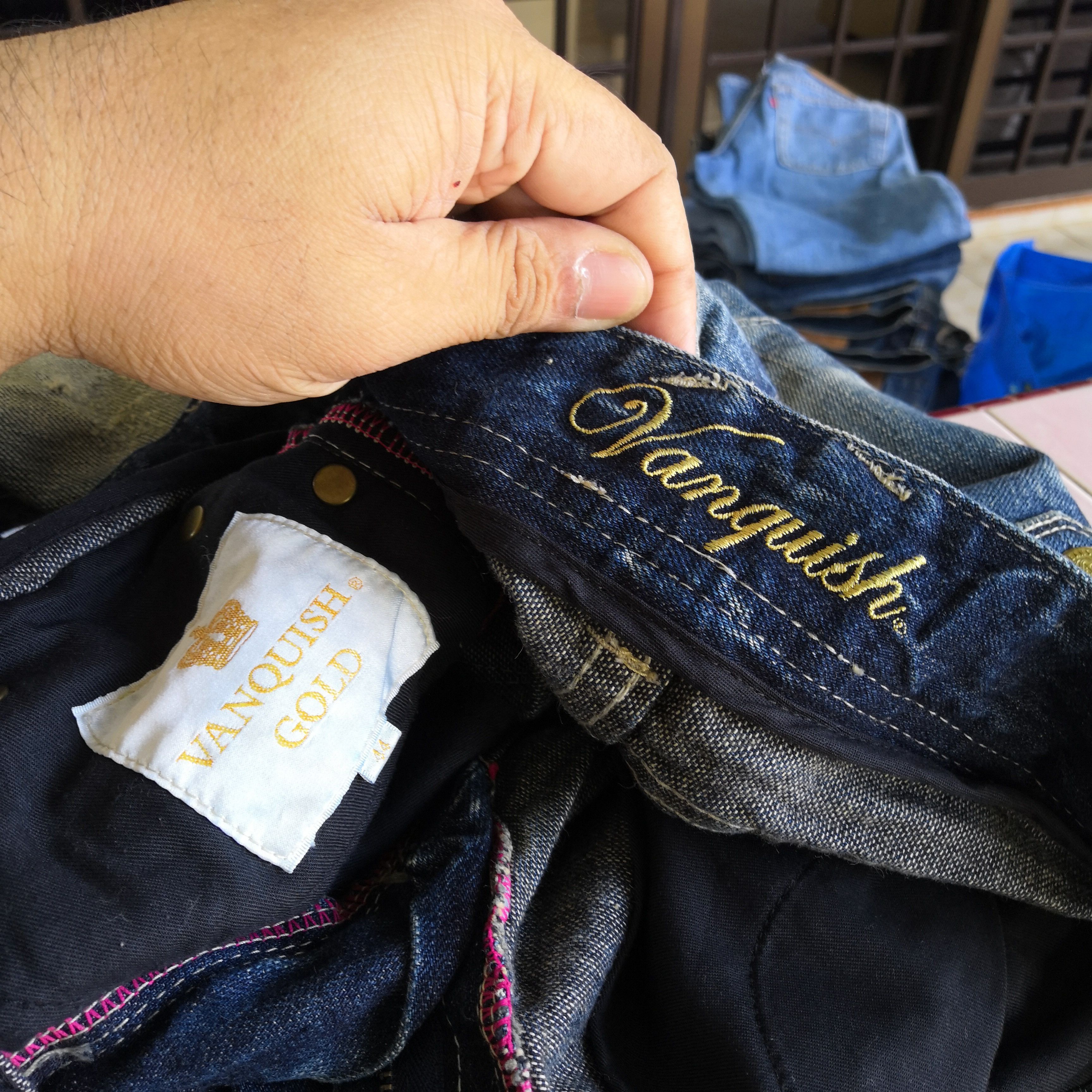 Japanese Brand Vanquish Japan Distressed Jeans Denim Japanese Pants Size US 30 / EU 46 - 10 Thumbnail