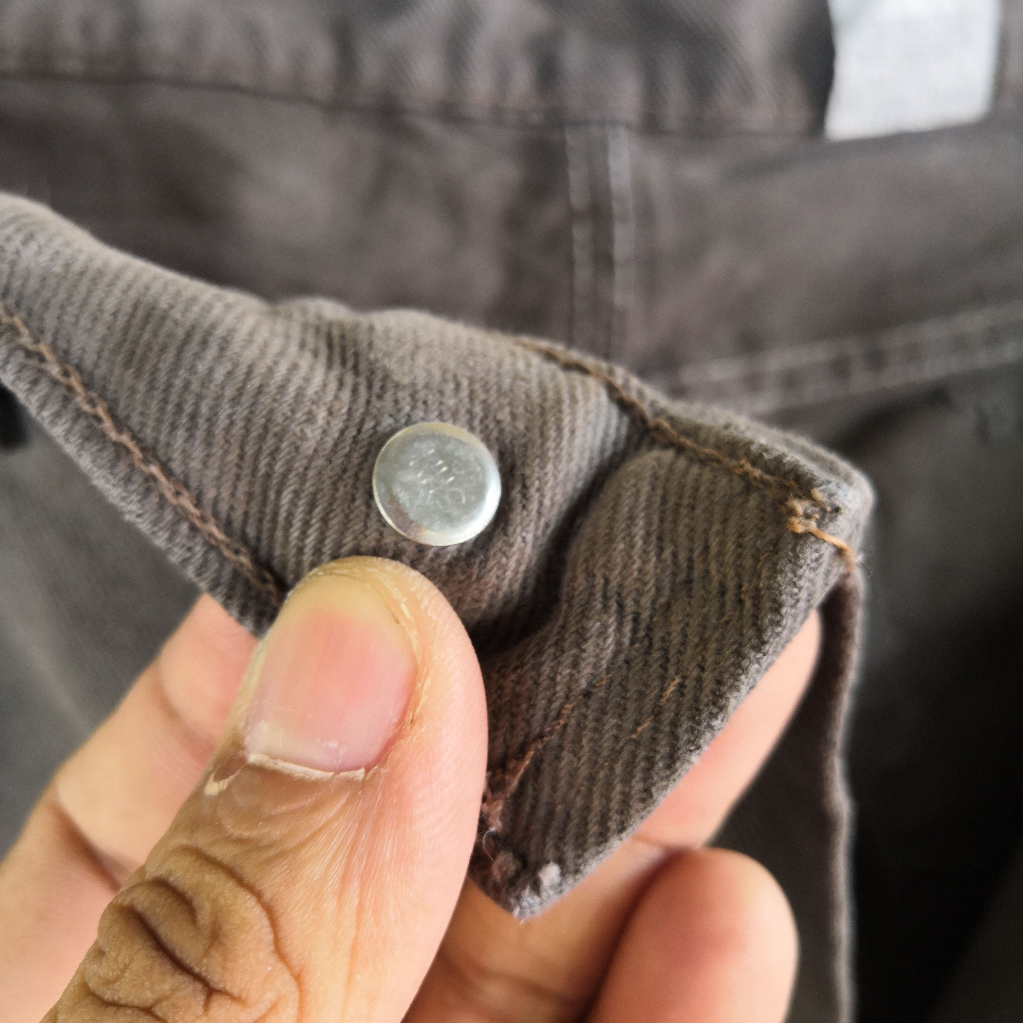 Levi's Vintage Levis Jeans Black Brown Baggy Lev's 550 Faded Denim Size US 36 / EU 52 - 10 Thumbnail