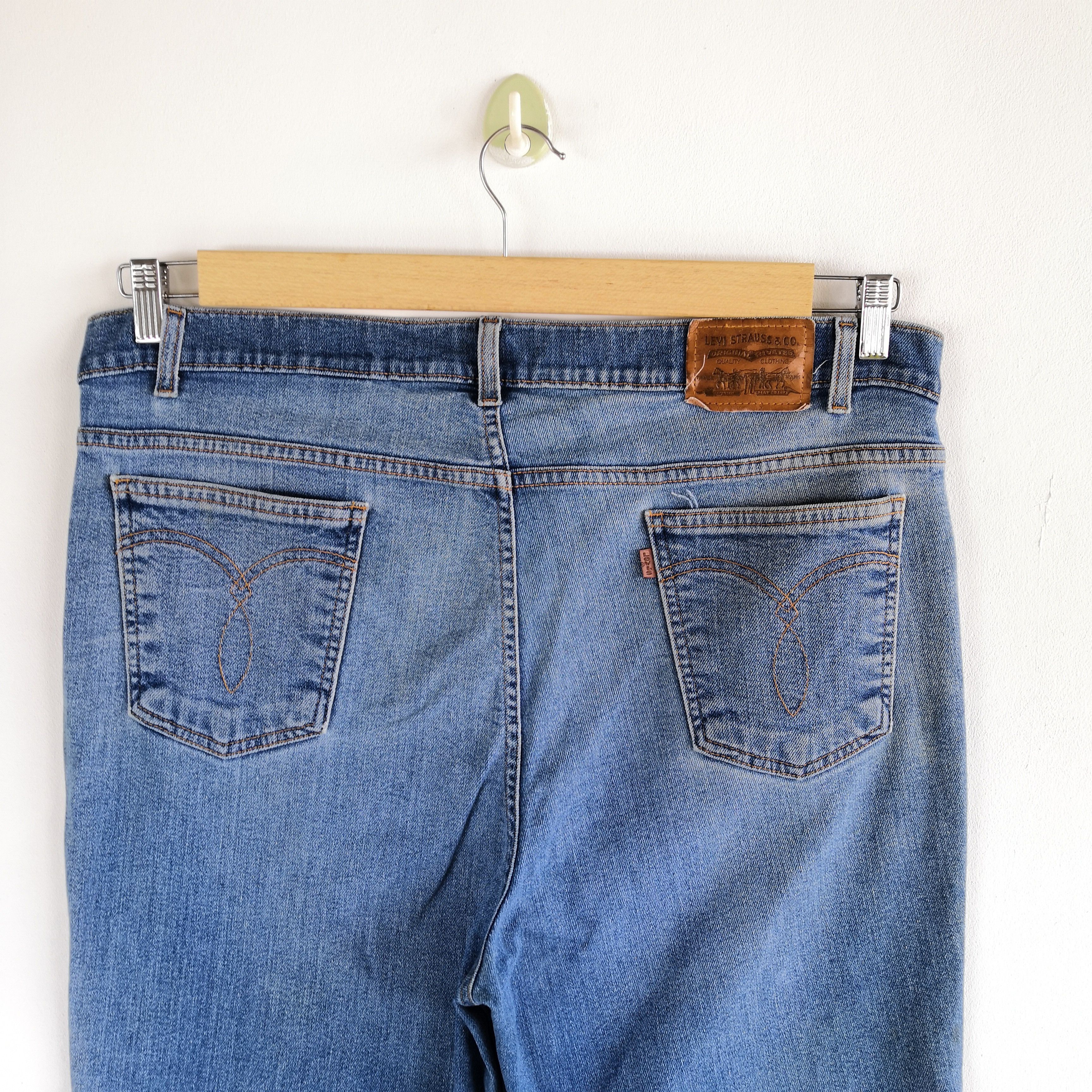 Levi's Vintage Levis Flare Bootcut Jeans Levi's Orange Tab Denim Size US 40 / EU 56 - 5 Thumbnail