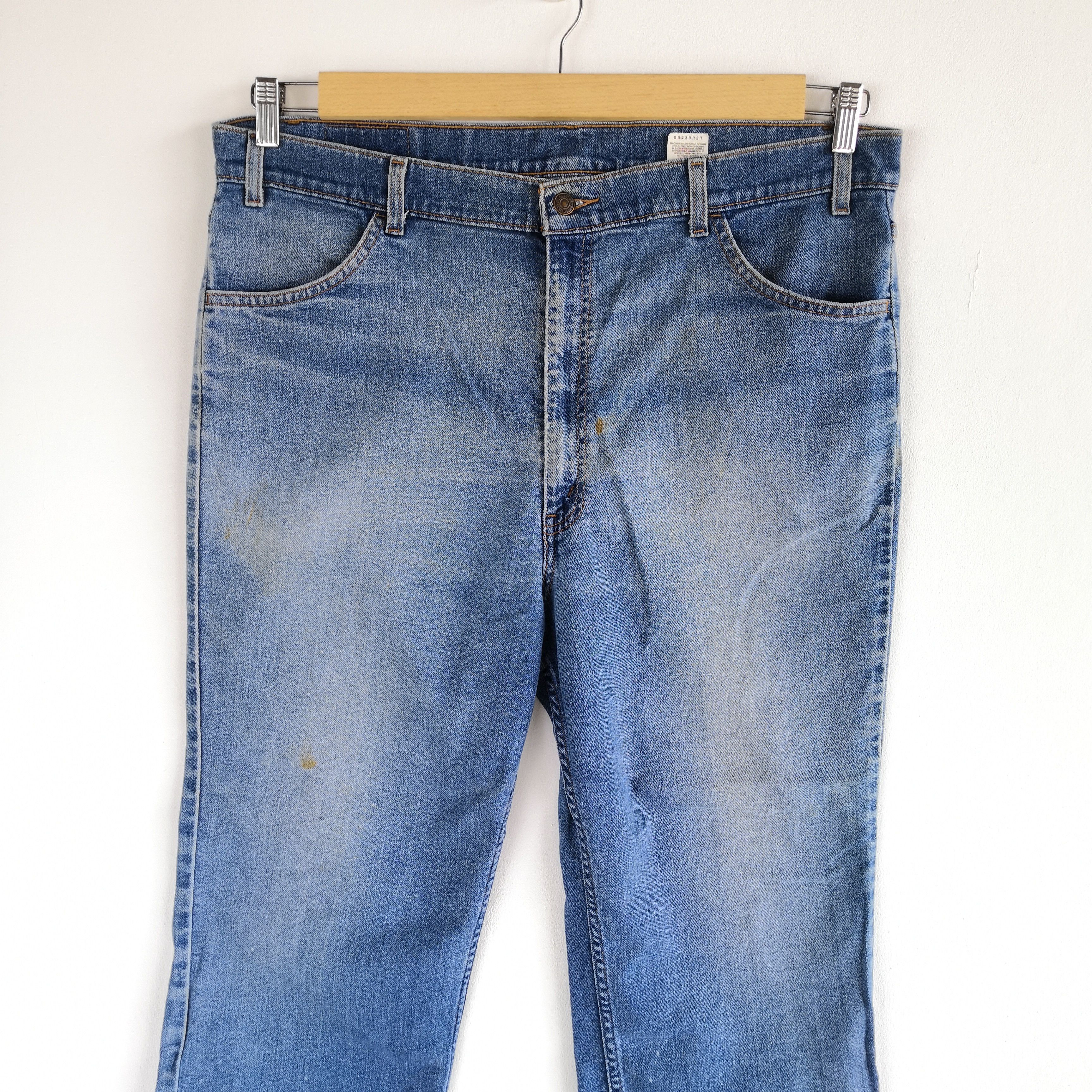 Levi's Vintage Levis Flare Bootcut Jeans Levi's Orange Tab Denim Size US 40 / EU 56 - 4 Thumbnail