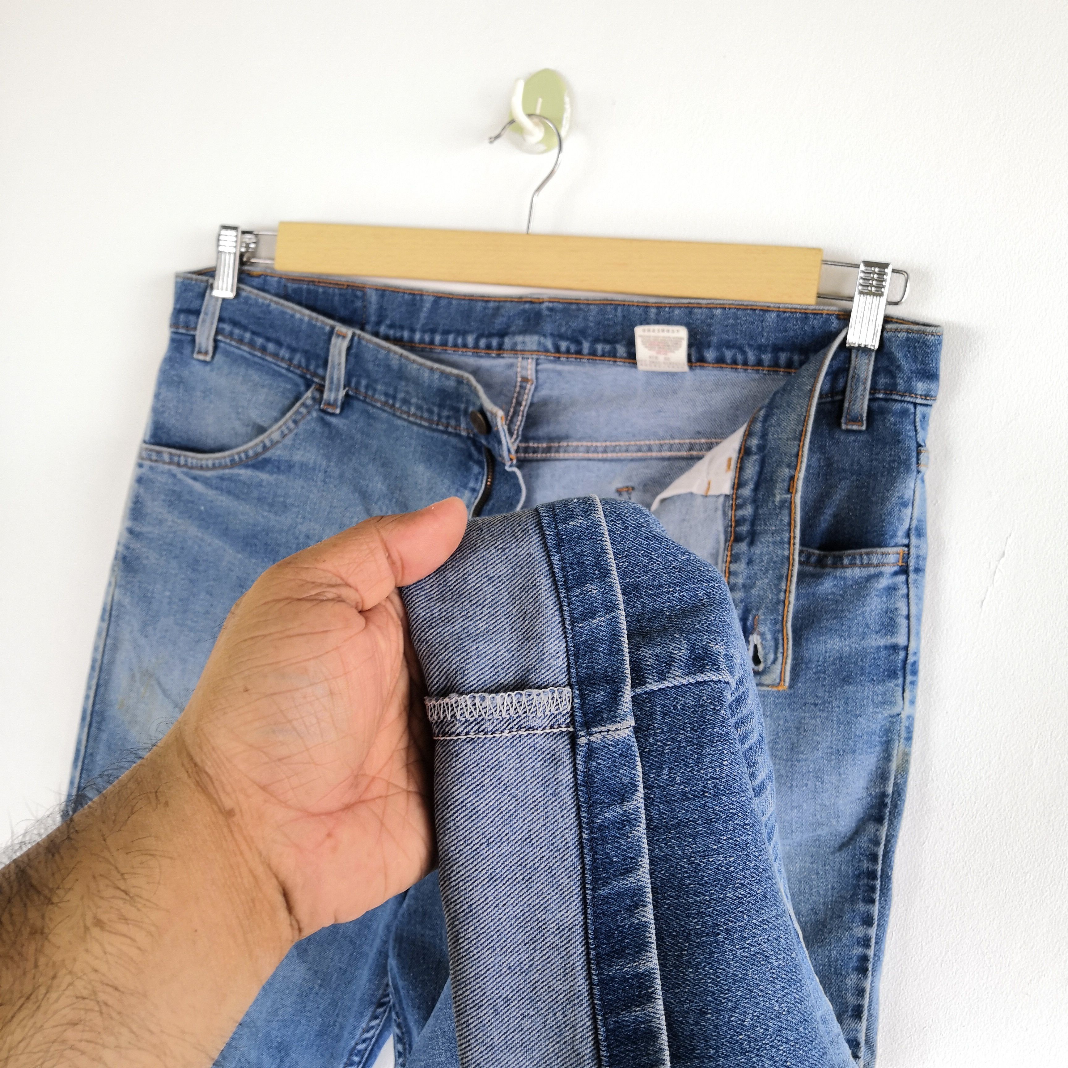 Levi's Vintage Levis Flare Bootcut Jeans Levi's Orange Tab Denim Size US 40 / EU 56 - 10 Thumbnail