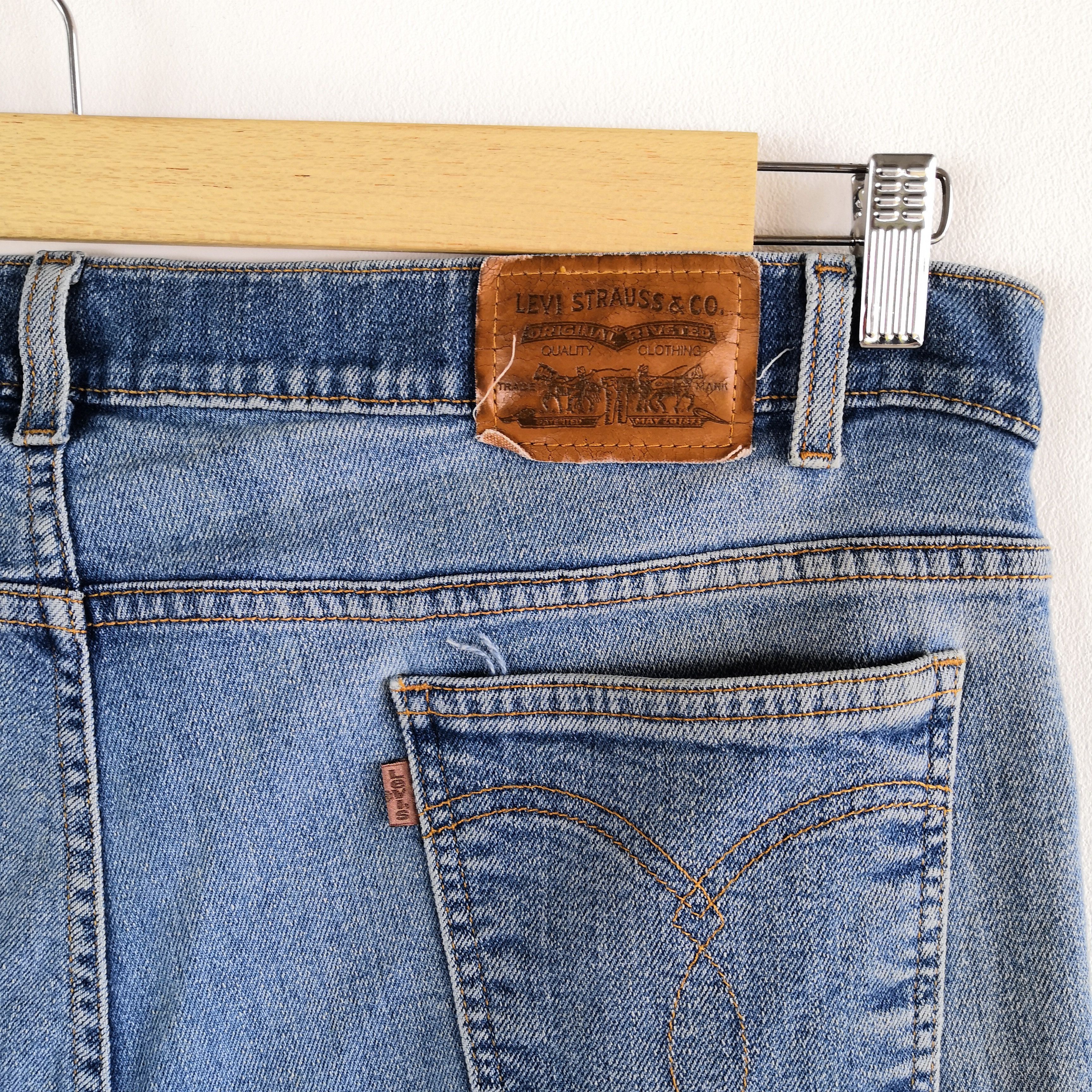 Levi's Vintage Levis Flare Bootcut Jeans Levi's Orange Tab Denim Size US 40 / EU 56 - 7 Thumbnail