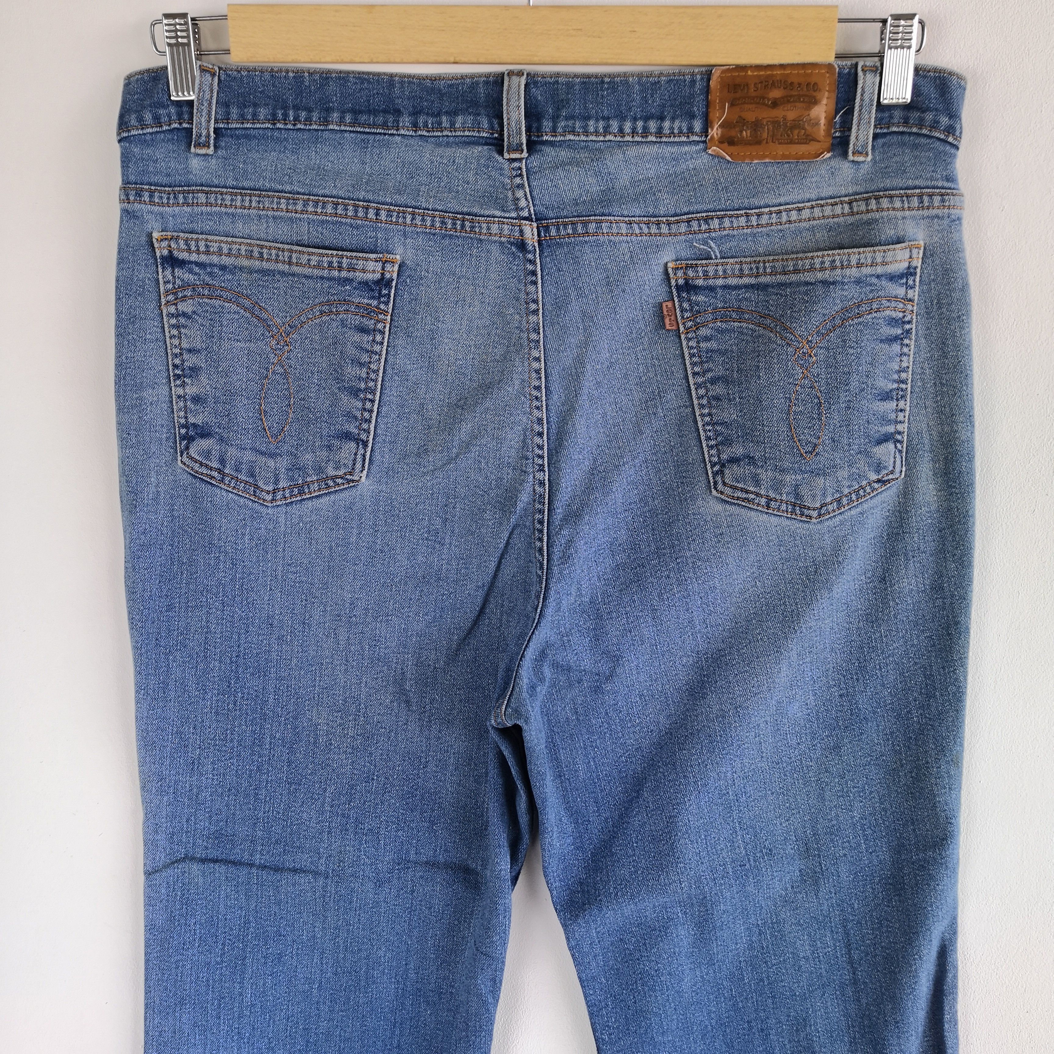 Levi's Vintage Levis Flare Bootcut Jeans Levi's Orange Tab Denim Size US 40 / EU 56 - 6 Thumbnail