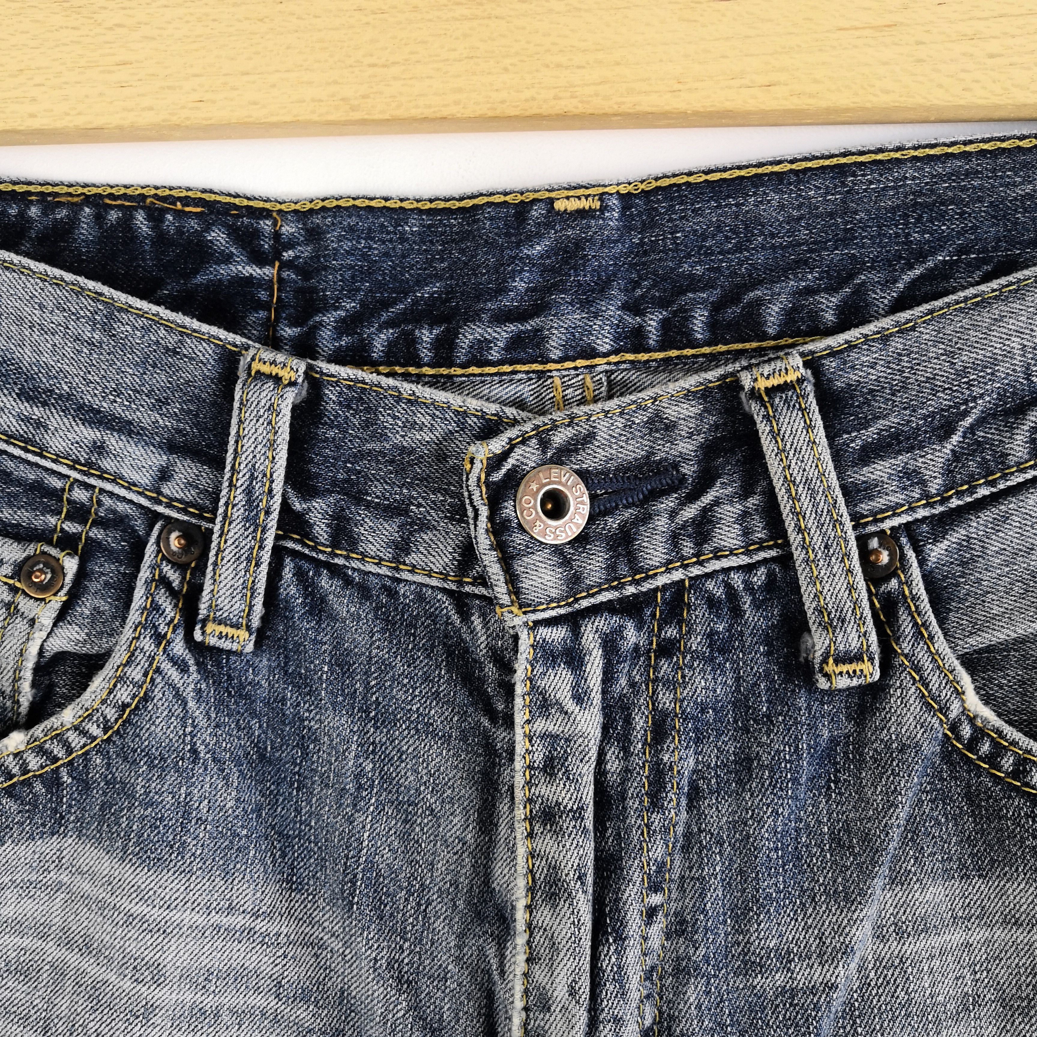Levi's Vintage Levis Ripped Faded Jeans Levi's Distressed Denim Size 28" / US 6 / IT 42 - 9 Thumbnail