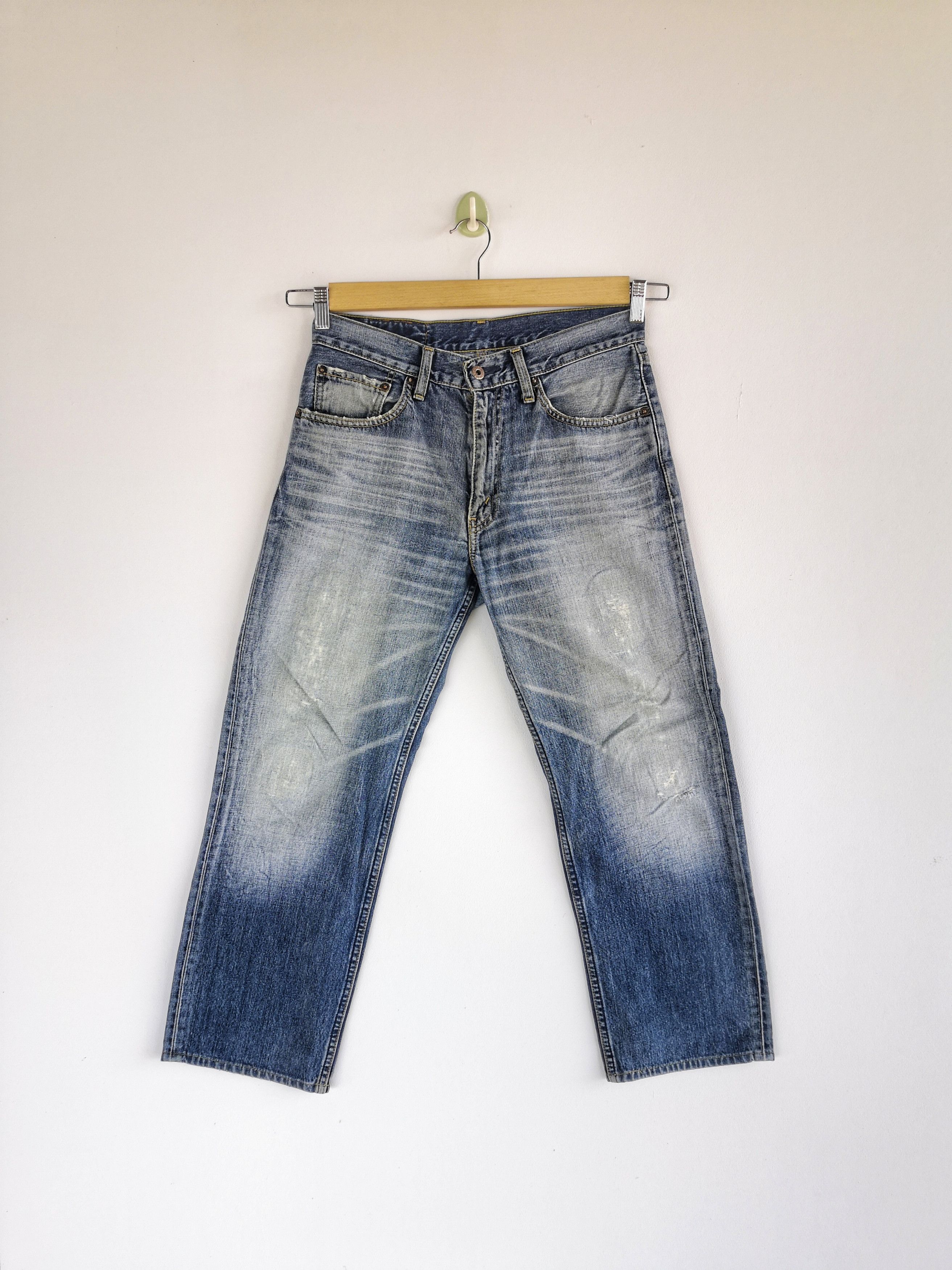 Levi's Vintage Levis Ripped Faded Jeans Levi's Distressed Denim Size 28" / US 6 / IT 42 - 1 Thumbnail