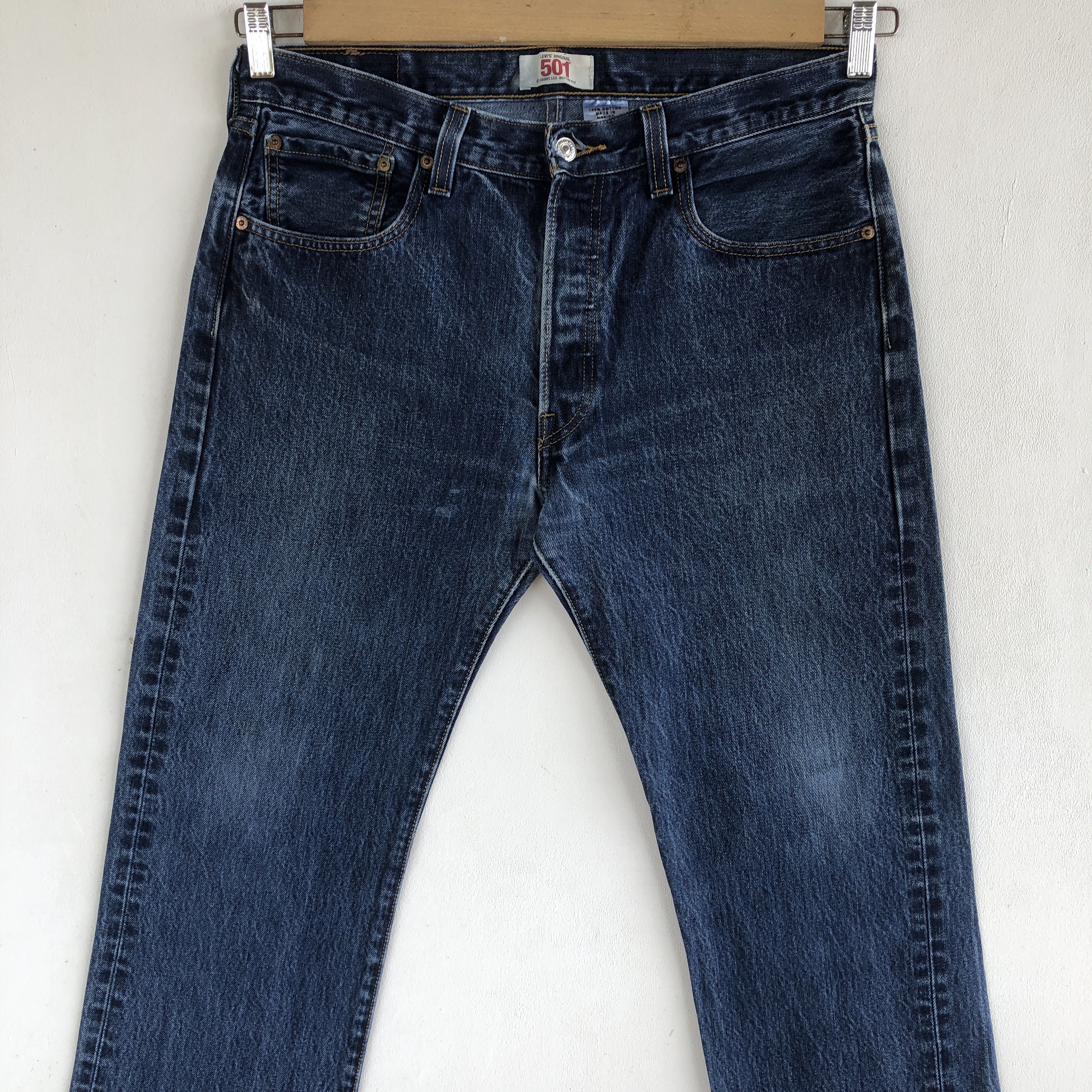 Levi's Vintage Levis 501 Distressed Jeans Levis 50'1 Denim Pants Size US 32 / EU 48 - 5 Thumbnail
