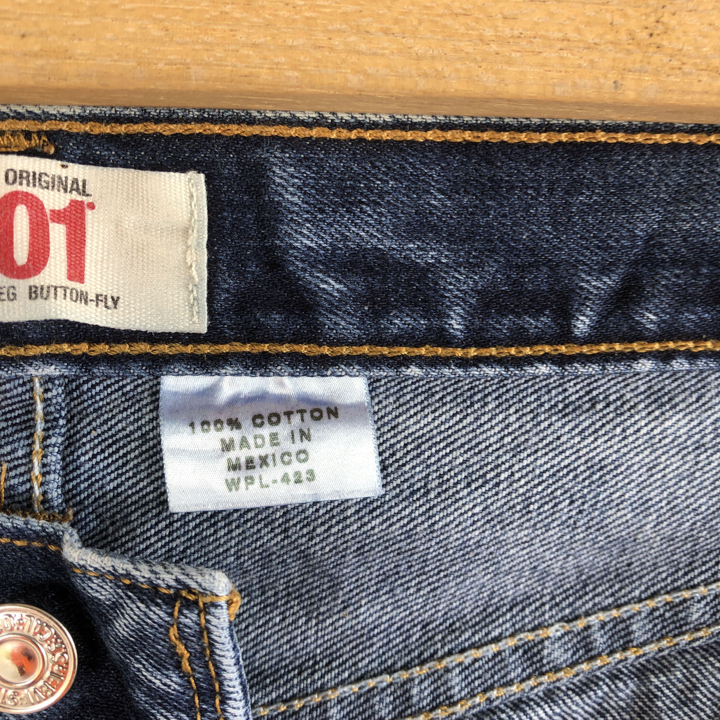 Levi's Vintage Levis 501 Distressed Jeans Levis 50'1 Denim Pants Size US 32 / EU 48 - 11 Thumbnail