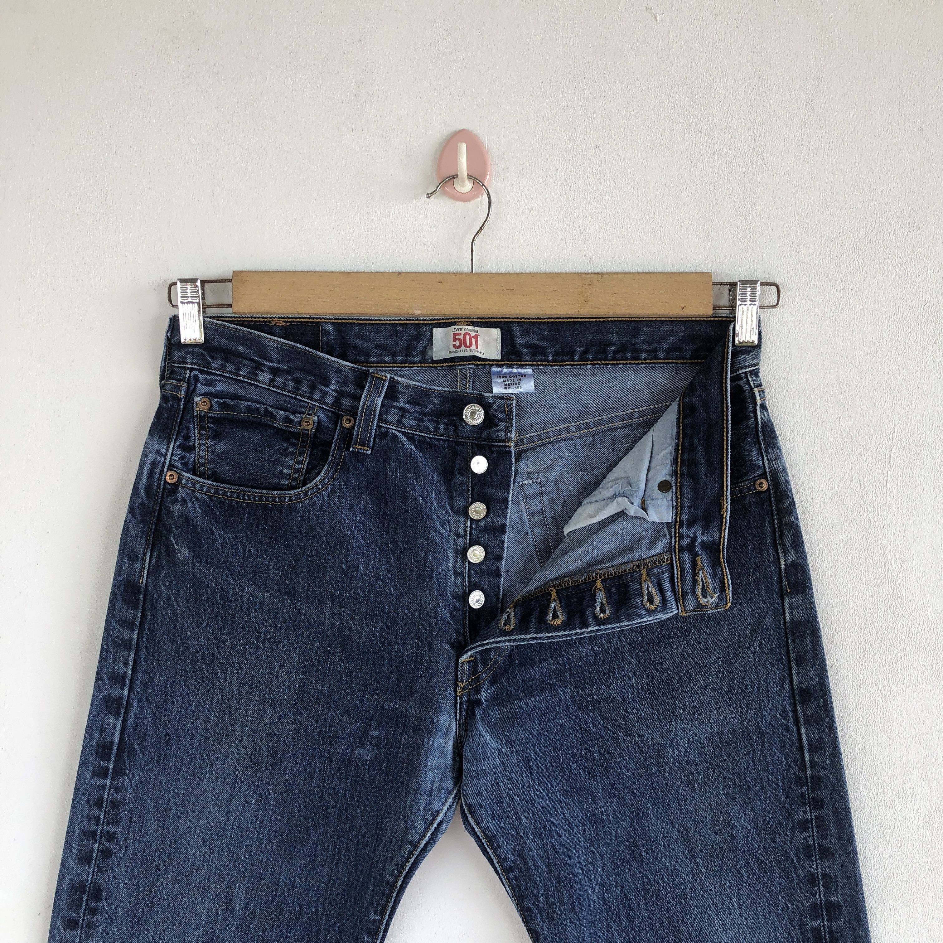Levi's Vintage Levis 501 Distressed Jeans Levis 50'1 Denim Pants Size US 32 / EU 48 - 8 Thumbnail