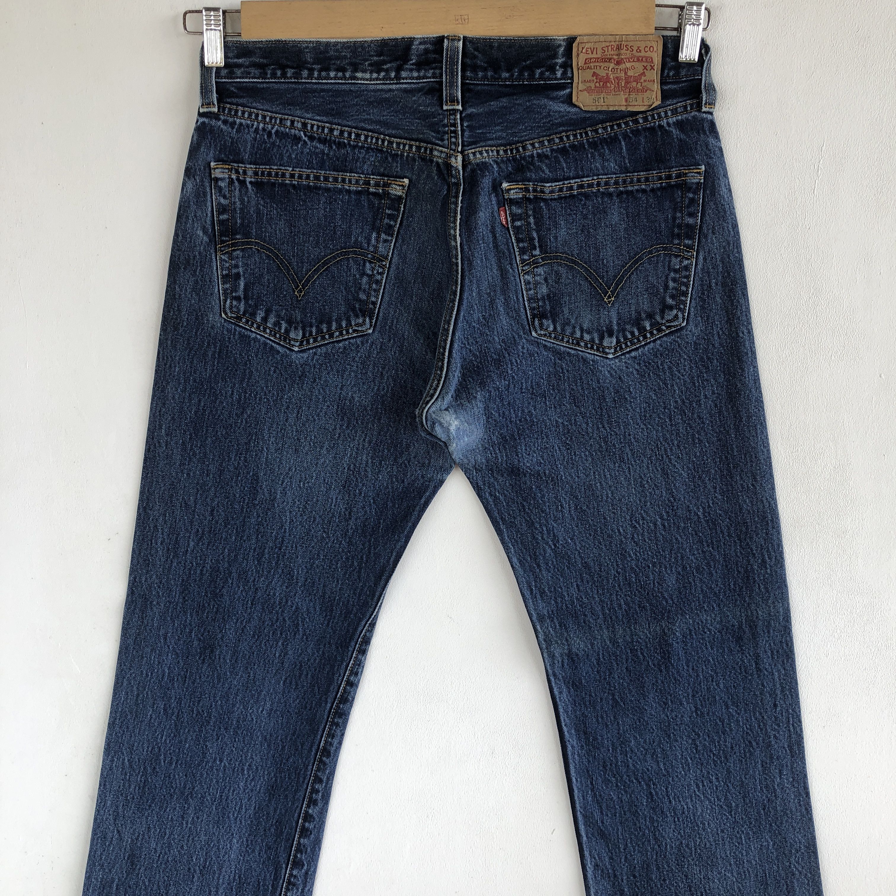 Levi's Vintage Levis 501 Distressed Jeans Levis 50'1 Denim Pants Size US 32 / EU 48 - 6 Thumbnail