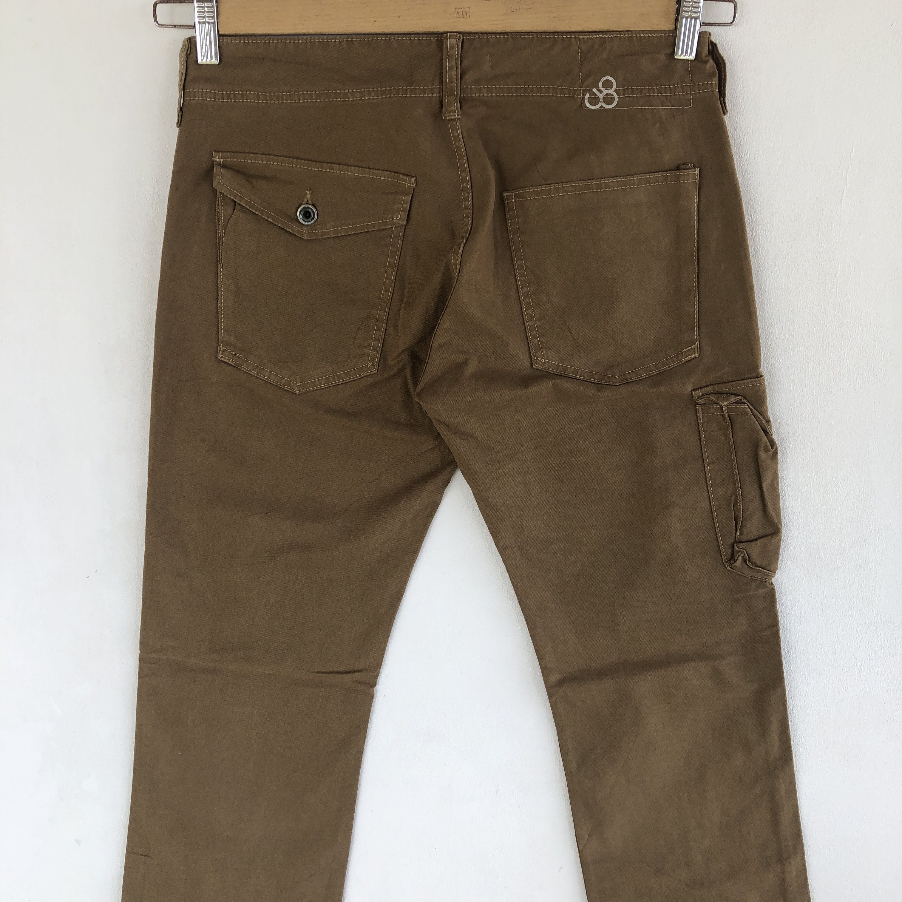 Japanese Brand × Vintage John Bull Jeans Multi Pocket John Bull Cargos Fatigue Pants Size 30" / US 8 / IT 44 - 6 Thumbnail