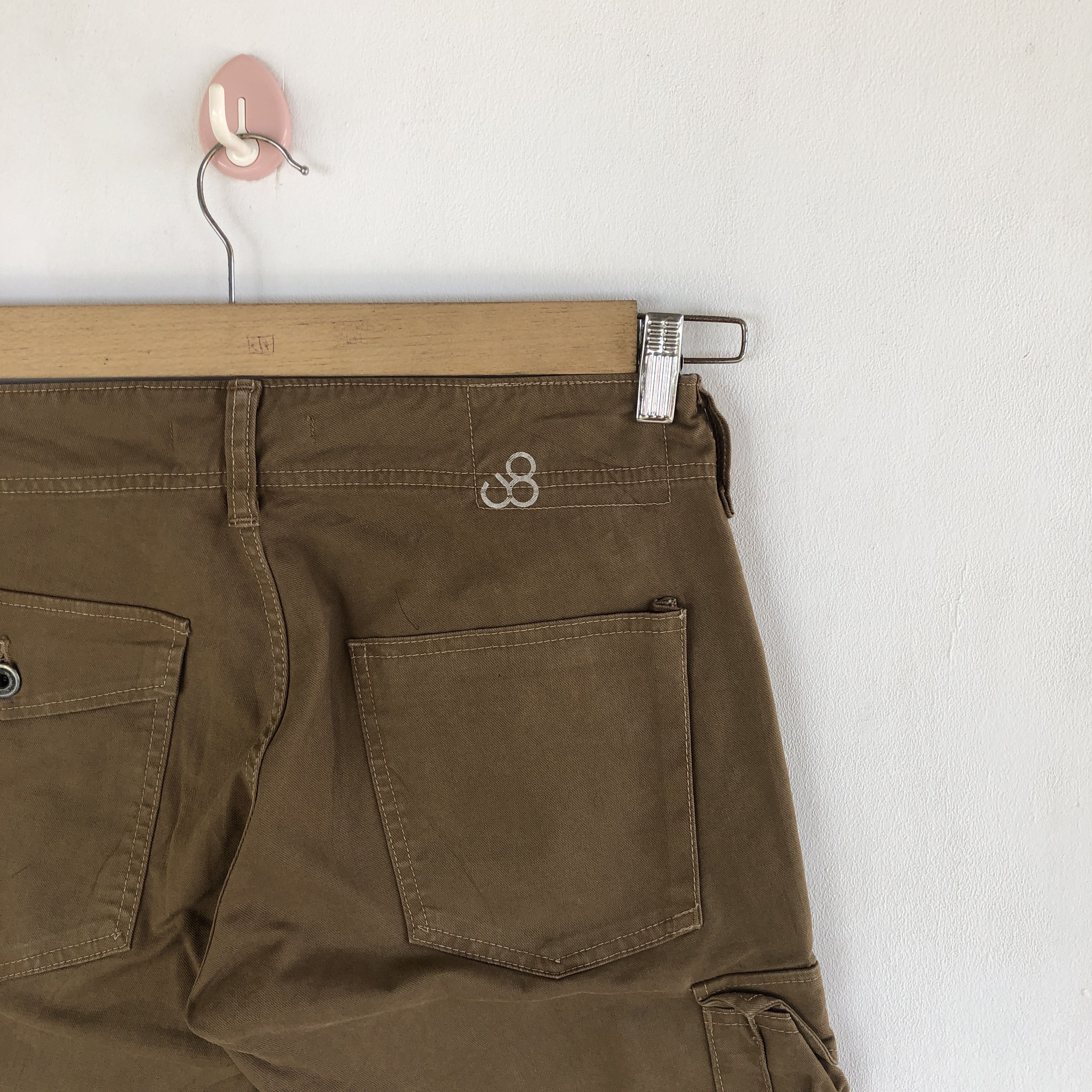 Japanese Brand × Vintage John Bull Jeans Multi Pocket John Bull Cargos Fatigue Pants Size 30" / US 8 / IT 44 - 7 Thumbnail