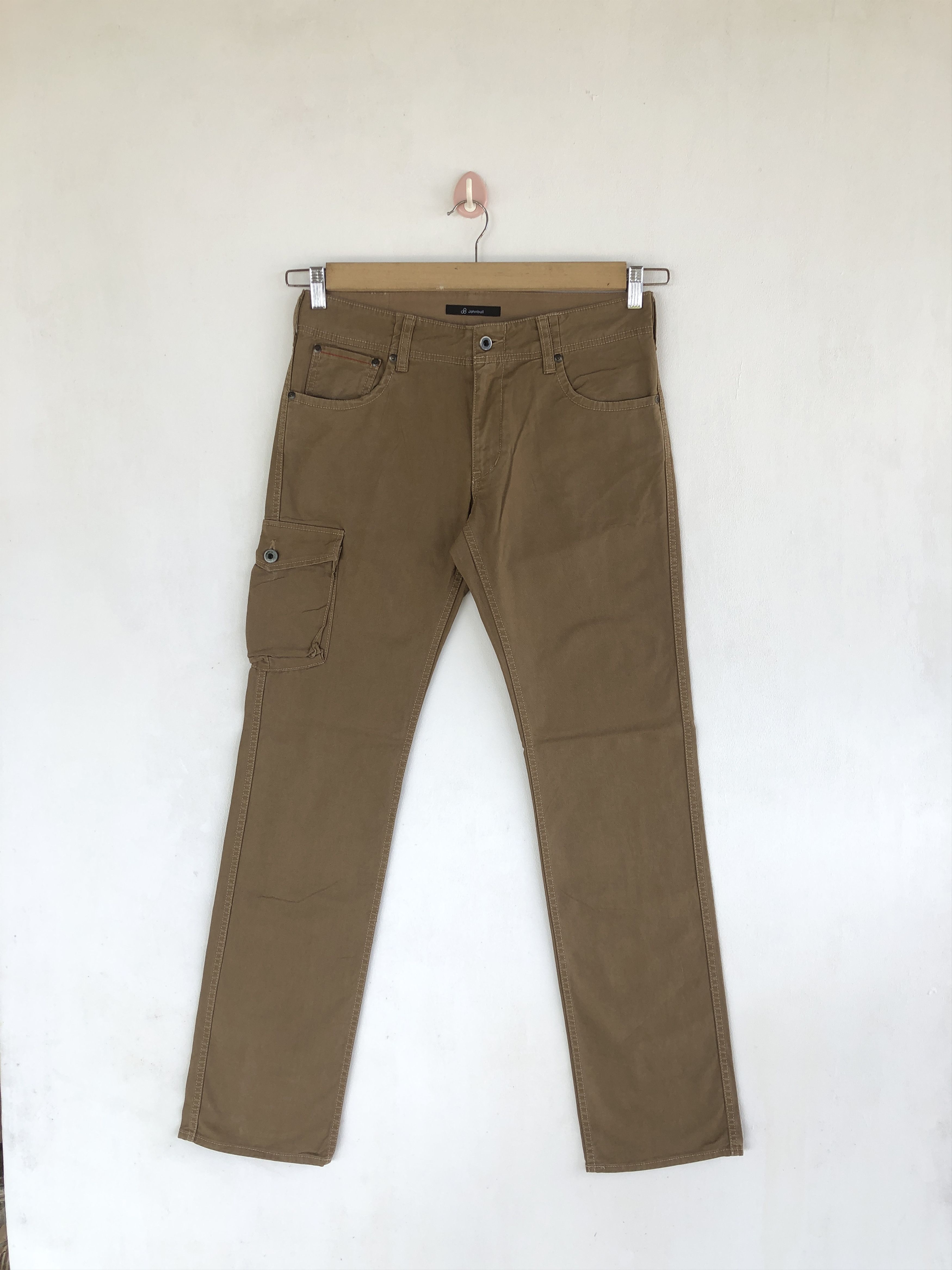 Japanese Brand × Vintage John Bull Jeans Multi Pocket John Bull Cargos Fatigue Pants Size 30" / US 8 / IT 44 - 1 Thumbnail