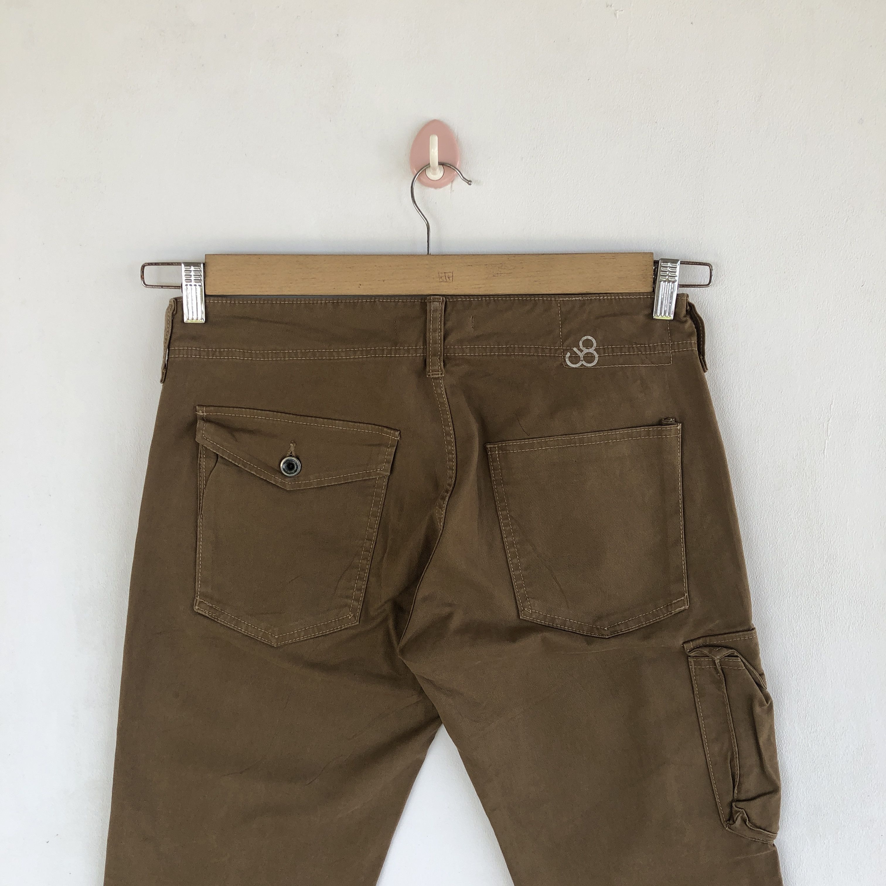 Japanese Brand × Vintage John Bull Jeans Multi Pocket John Bull Cargos Fatigue Pants Size 30" / US 8 / IT 44 - 4 Thumbnail