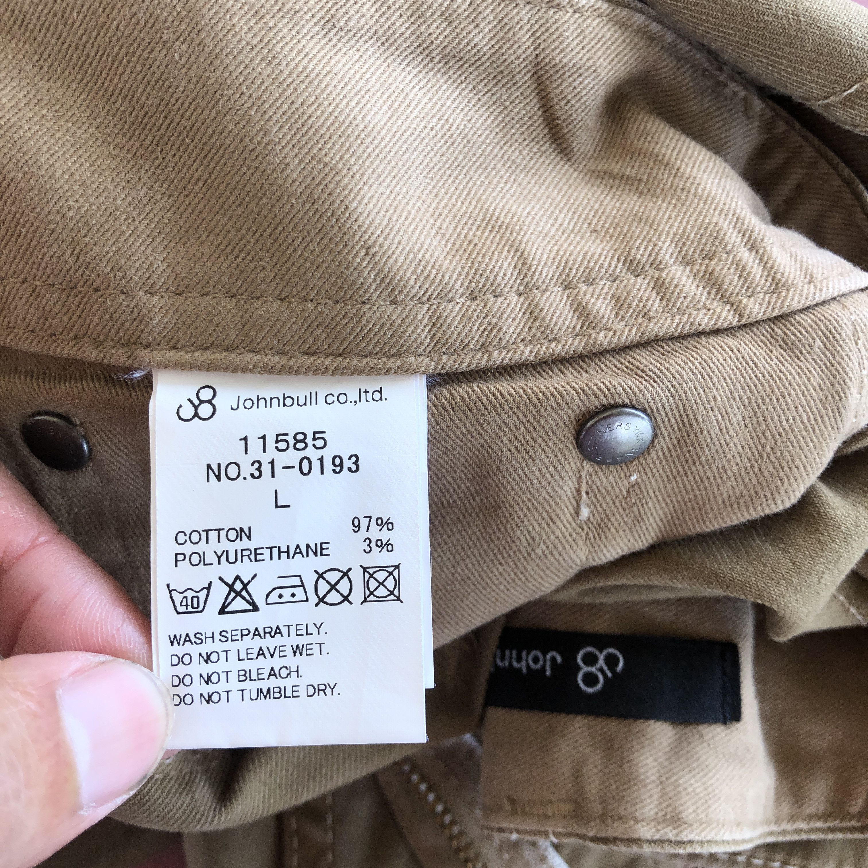 Japanese Brand × Vintage John Bull Jeans Multi Pocket John Bull Cargos Fatigue Pants Size 30" / US 8 / IT 44 - 14 Thumbnail