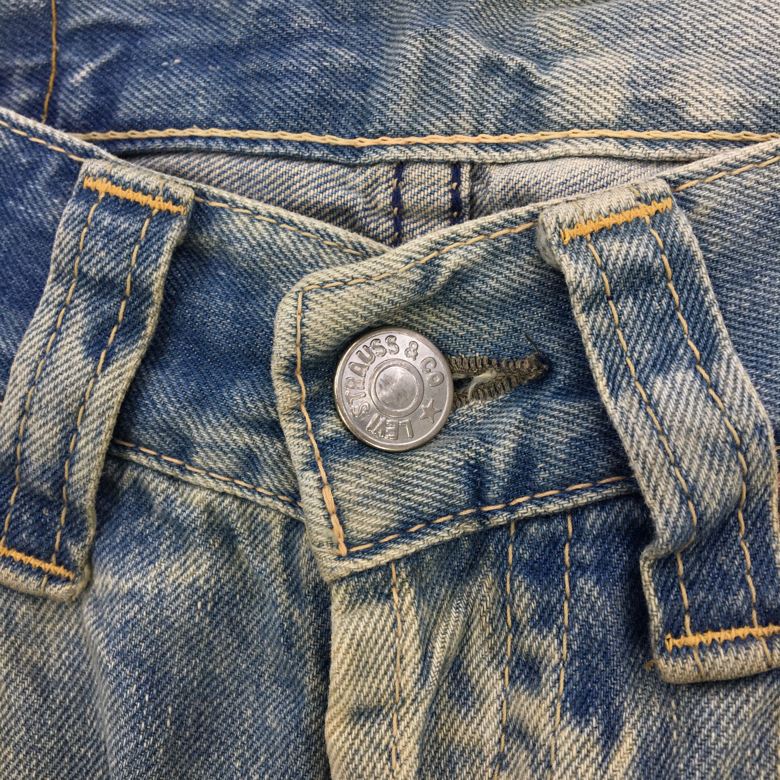 Levi's Vintage Levi's 501 Rusty Jeans Levis 501 Distresses Denim Size 28" / US 6 / IT 42 - 7 Thumbnail