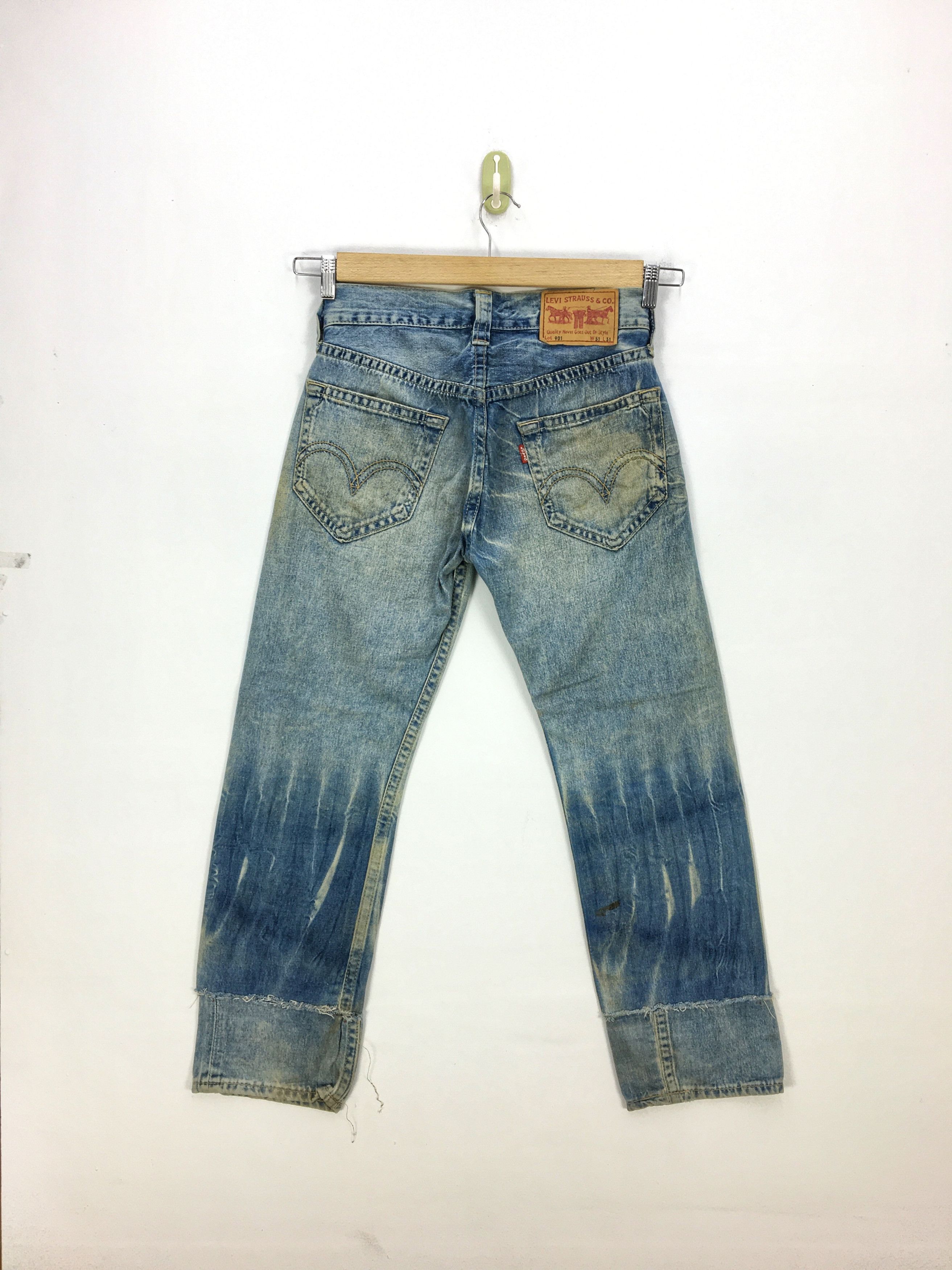 Levi's Vintage Levi's 501 Rusty Jeans Levis 501 Distresses Denim Size 28" / US 6 / IT 42 - 2 Thumbnail