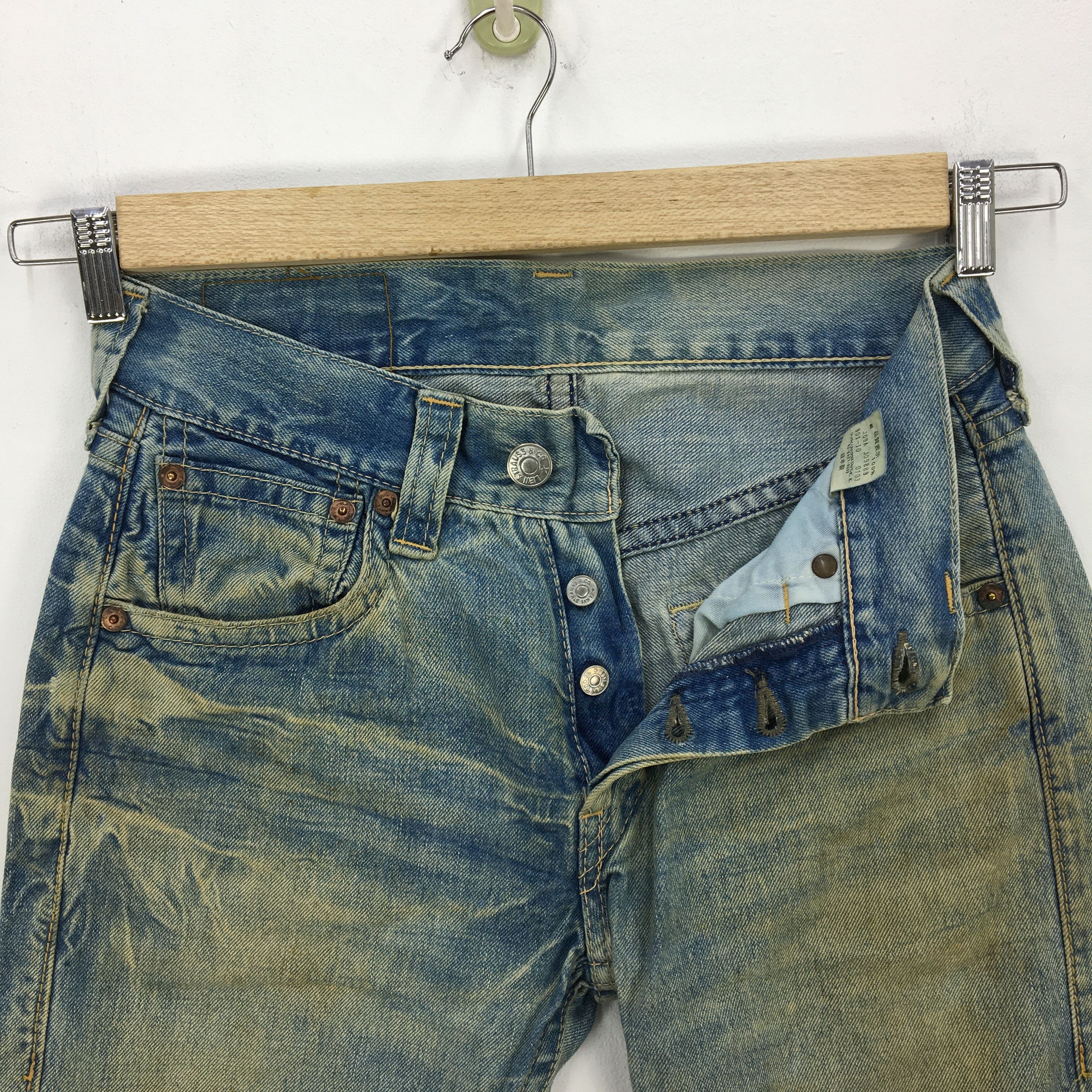 Levi's Vintage Levi's 501 Rusty Jeans Levis 501 Distresses Denim Size 28" / US 6 / IT 42 - 8 Thumbnail