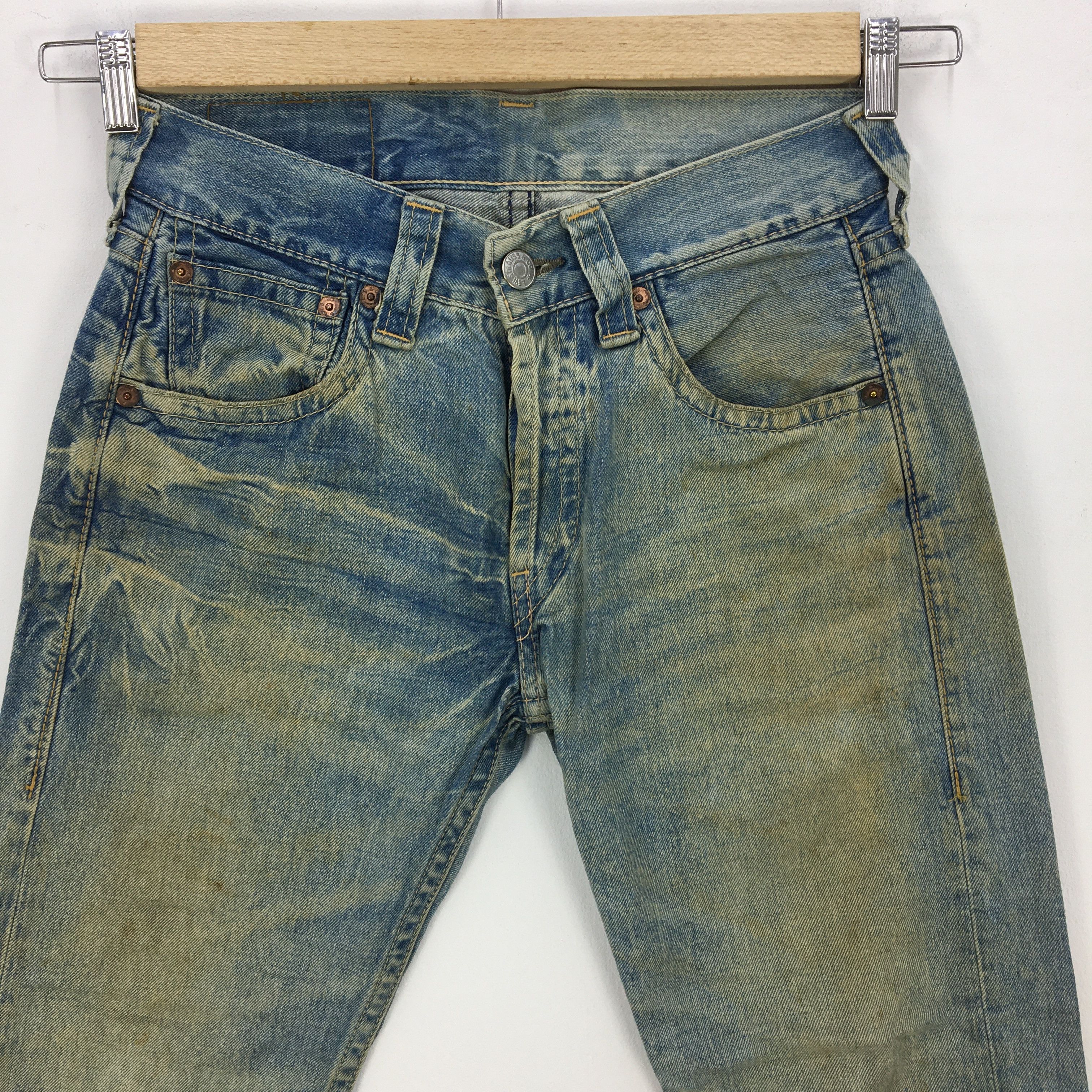 Levi's Vintage Levi's 501 Rusty Jeans Levis 501 Distresses Denim Size 28" / US 6 / IT 42 - 3 Thumbnail