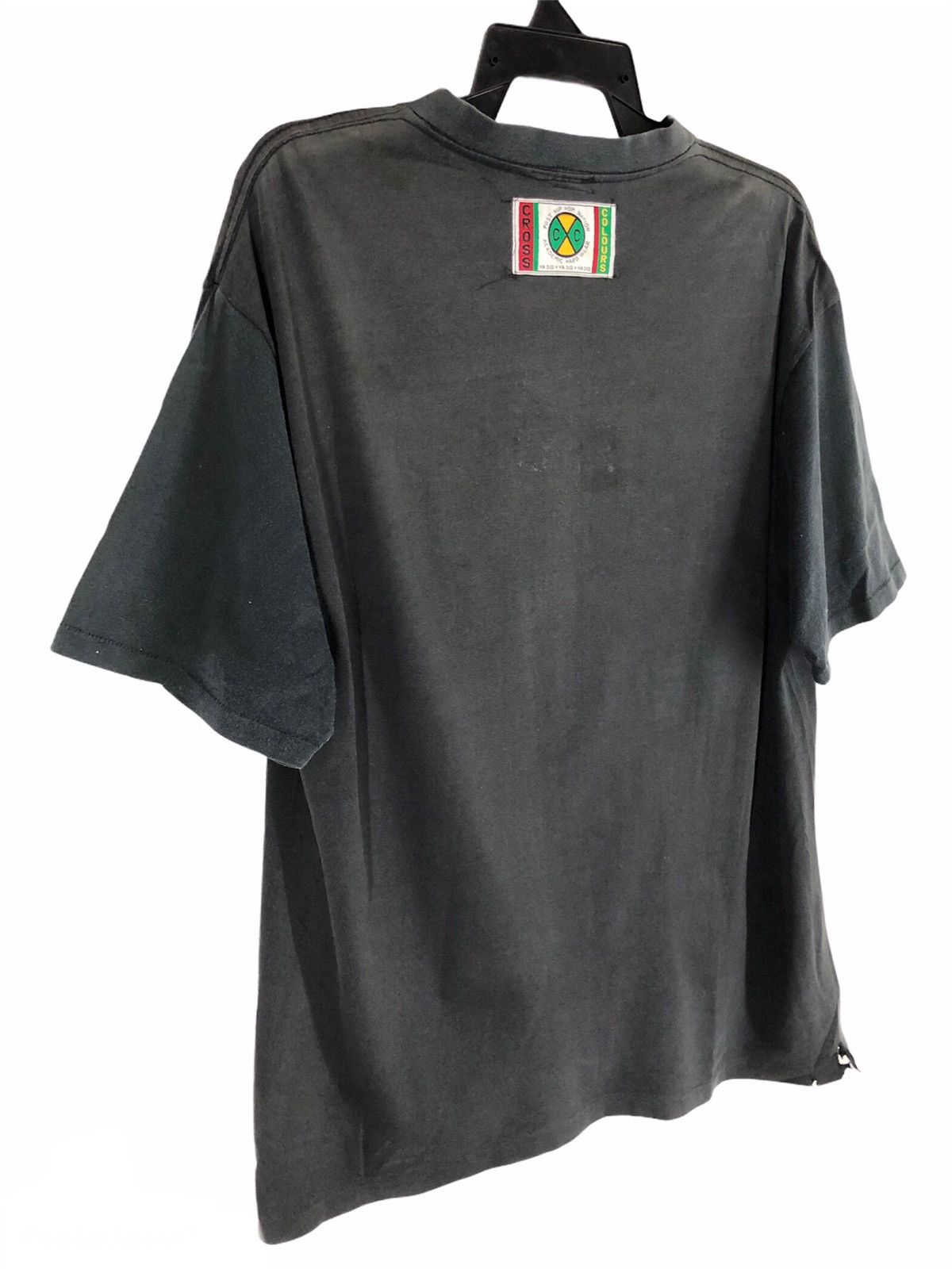 Cross Colours RARE Cross Colours Baseball Leaugue Graphic Logo Black Tee Size US M / EU 48-50 / 2 - 5 Thumbnail