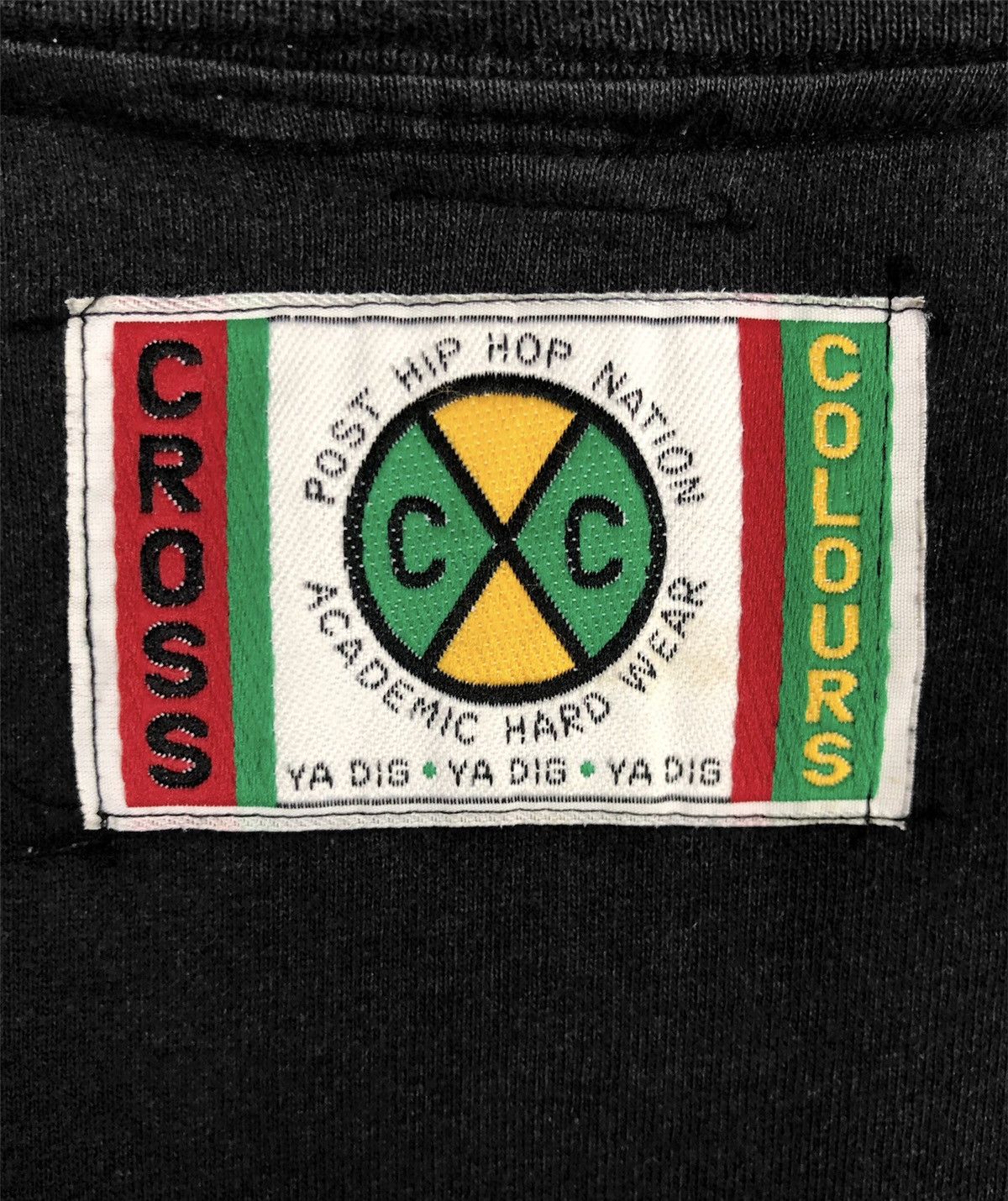 Cross Colours RARE Cross Colours Baseball Leaugue Graphic Logo Black Tee Size US M / EU 48-50 / 2 - 7 Thumbnail