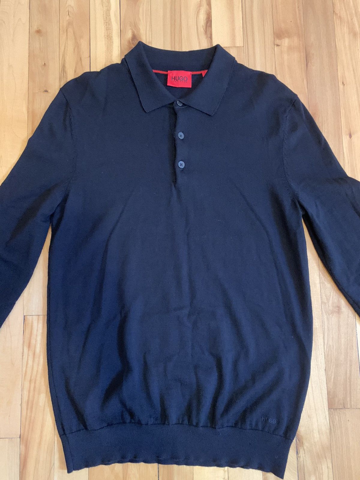 Hugo Hugo Wool San Pepe Polo Size US L / EU 52-54 / 3 - 3 Thumbnail