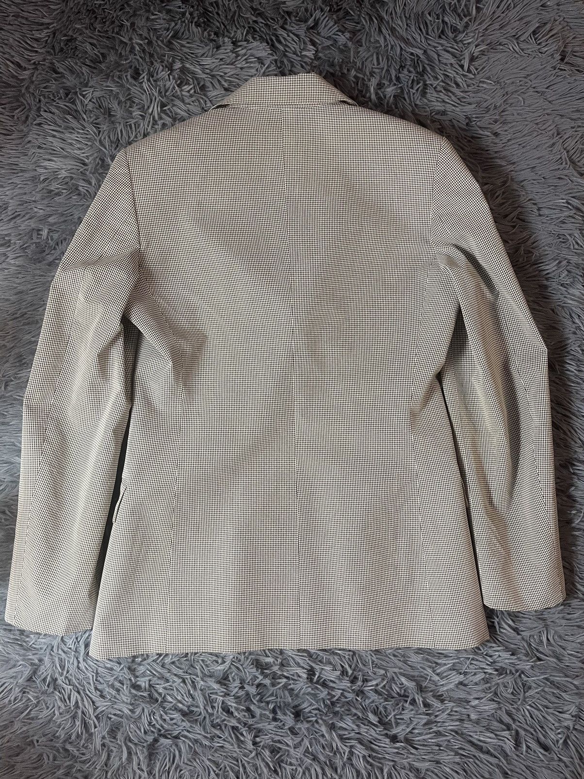 Versace × Versace Jeans Couture × Vintage Versace 90s vintage archive check blazer medusa buttons Size L / US 10 / IT 46 - 15 Thumbnail