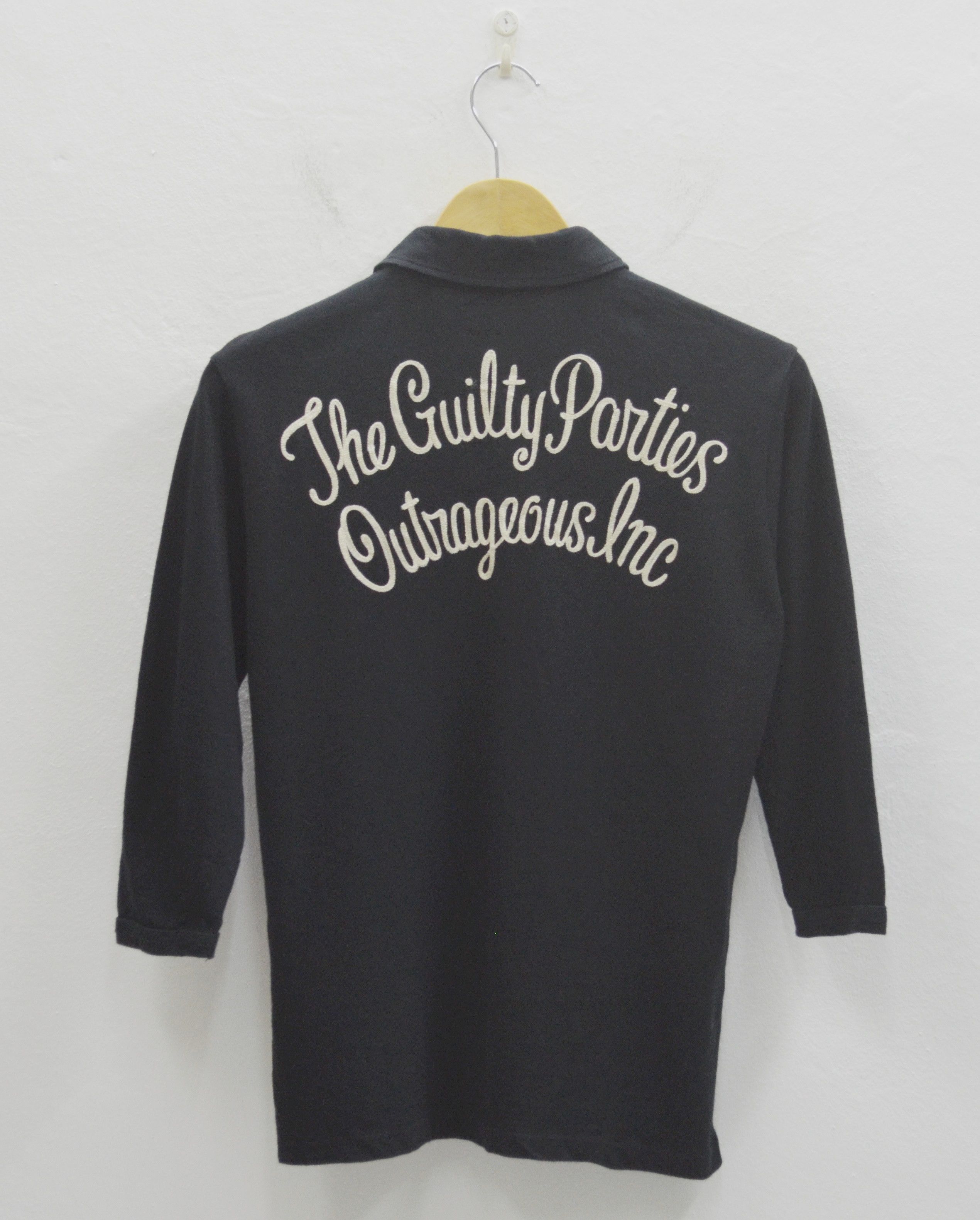 Wacko Maria Wacko Maria Guilty Parties Chainstitch 3/4 Polo Shirt