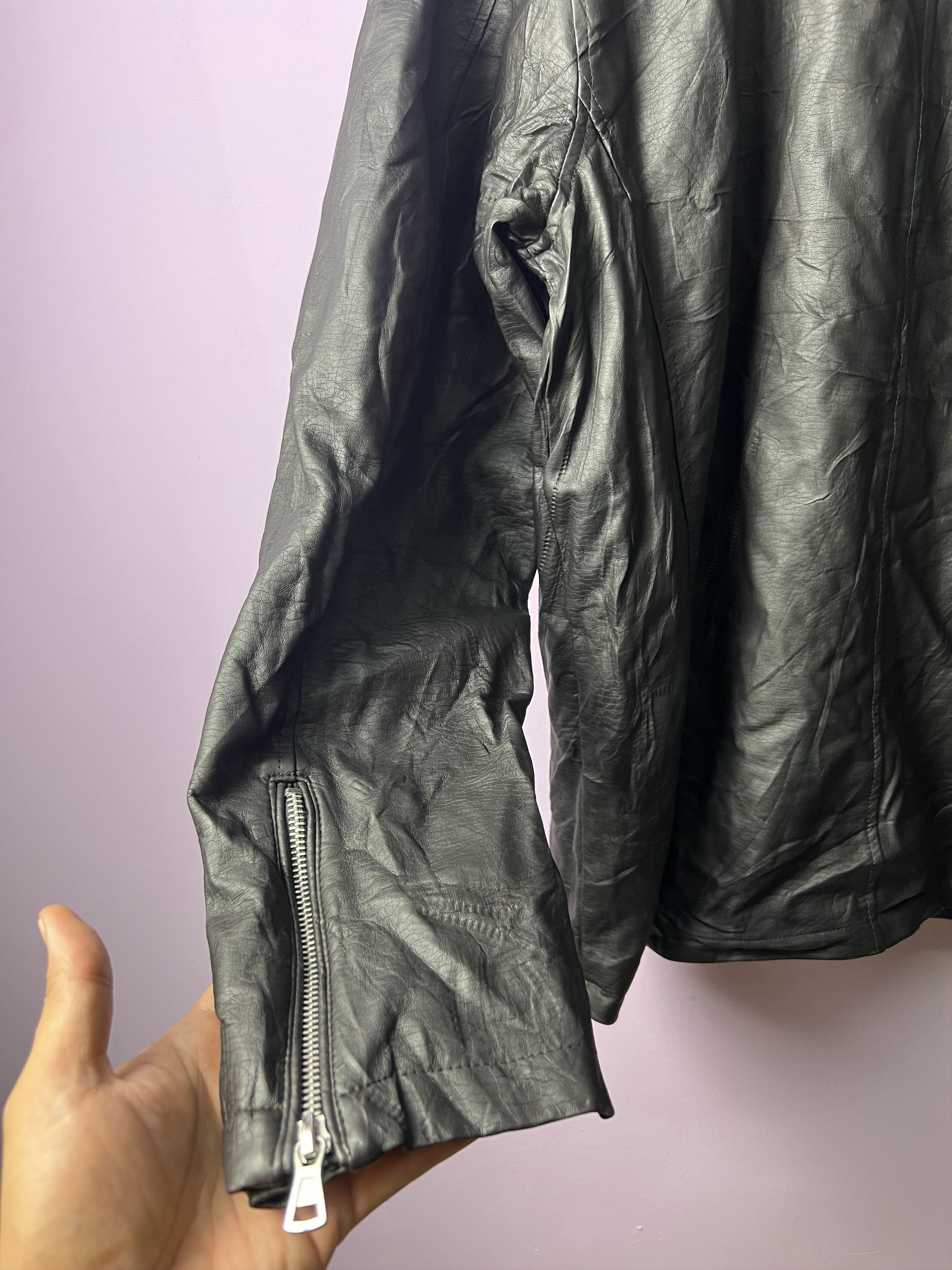 Other 🔥Paper Bag Union Made Composition Leather Jackets Size US M / EU 48-50 / 2 - 11 Thumbnail