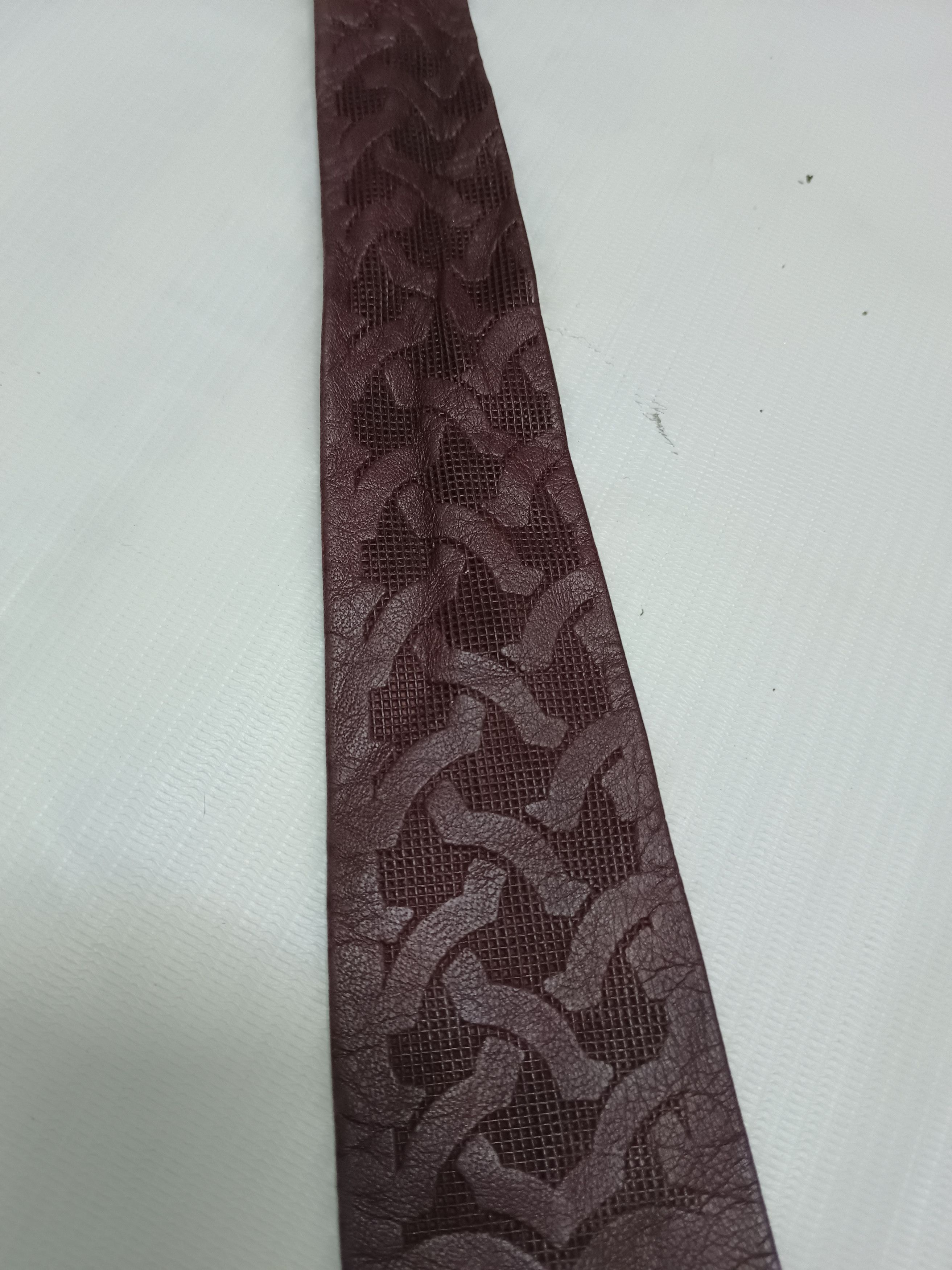 Genuine Leather × Vintage Vintage Leather Tie Antymar Size ONE SIZE - 2 Thumbnail