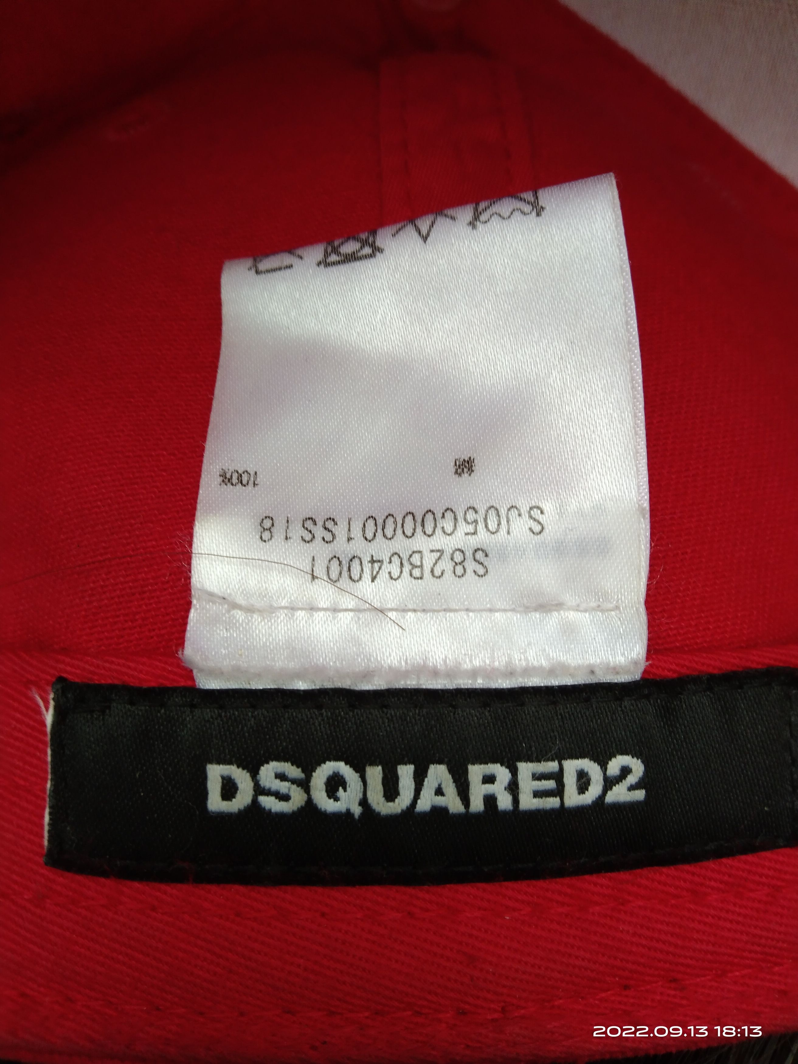 Dsquared2 SiCK🔥DSQUARED2 ICON SPELLOUT HAT Size ONE SIZE - 5 Thumbnail