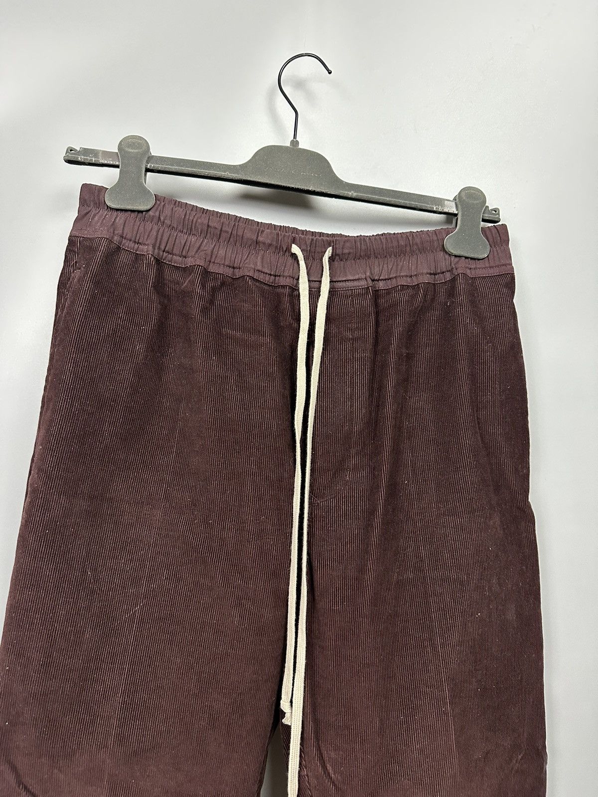 Rick Owens FW20 ‘PERFORMA’ Corduroy Cropped Pants Size US 34 / EU 50 - 2 Thumbnail