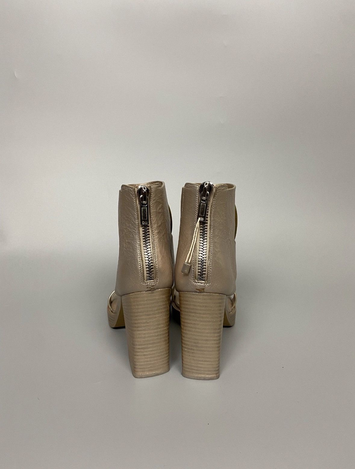 Rick Owens SS13 ‘ISLAND’ Gold Embellished Heeled Sandals Size US 11 / IT 41 - 5 Thumbnail