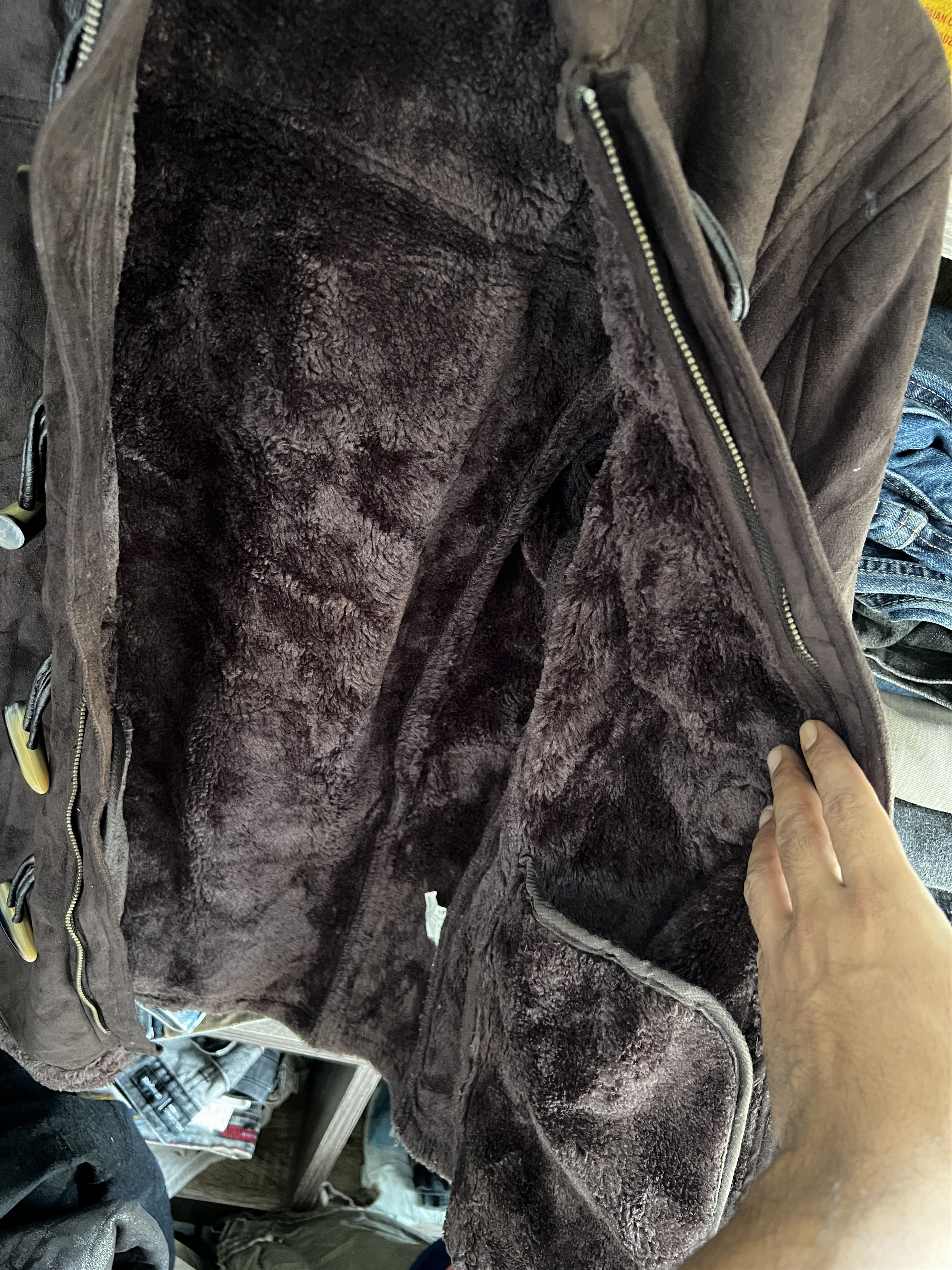 Other 🔥Louis Chavlon Shearling Leather Suede Duffle Jackets Size US M / EU 48-50 / 2 - 9 Thumbnail