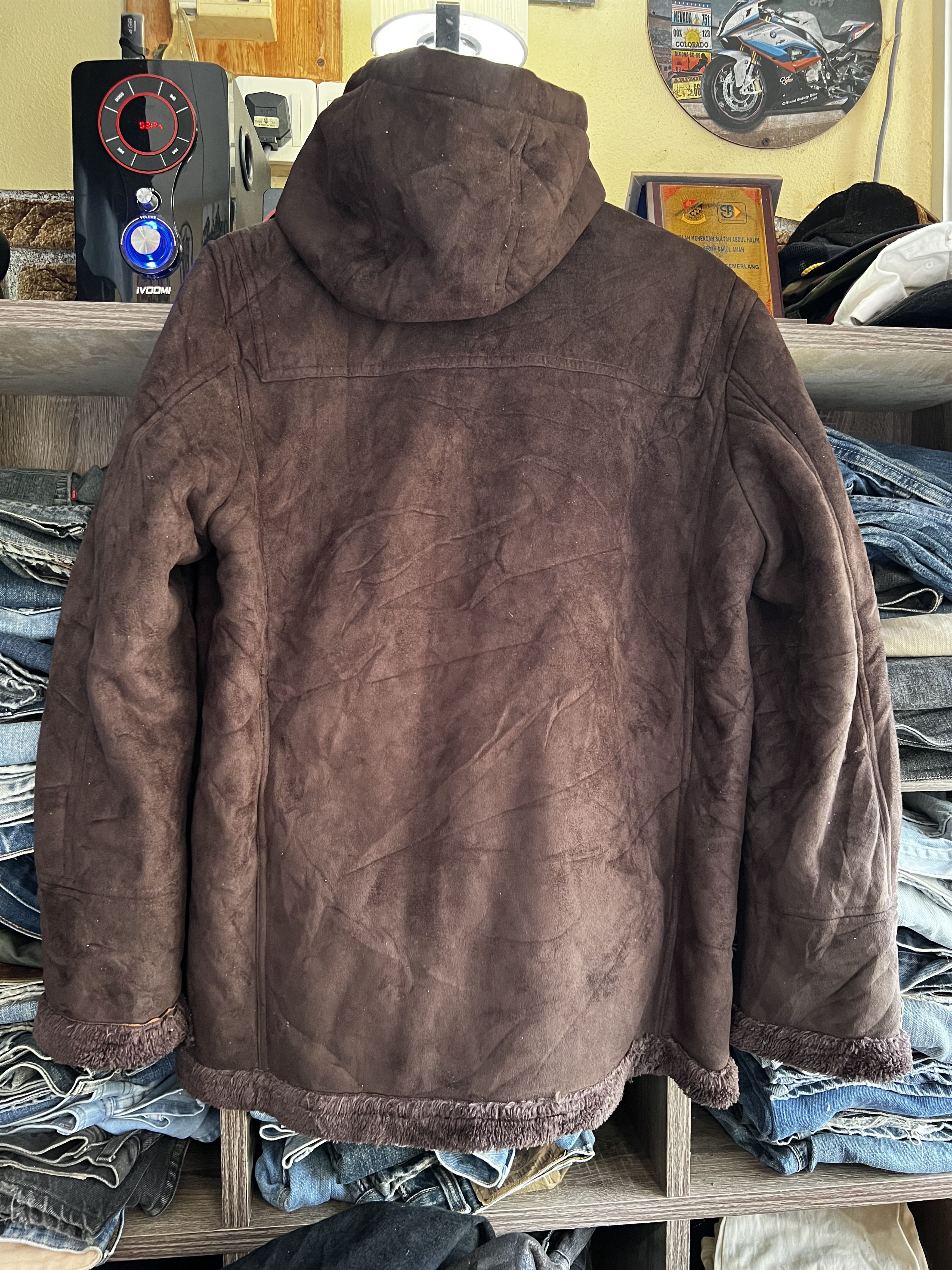 Other 🔥Louis Chavlon Shearling Leather Suede Duffle Jackets Size US M / EU 48-50 / 2 - 2 Thumbnail