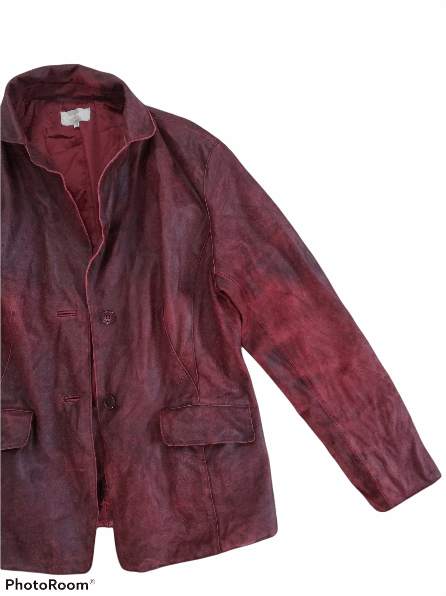 Other 🔥Red Mon Gre Leather Jacket Size US XS / EU 42 / 0 - 2 Thumbnail
