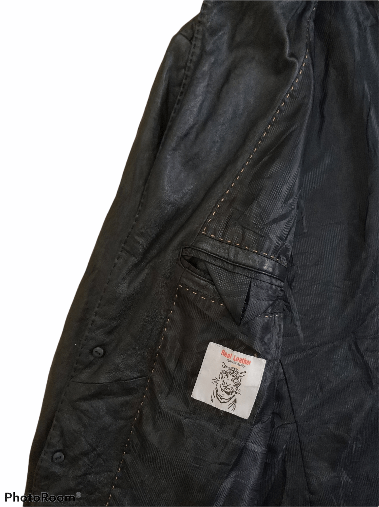 Other 🔥Black Licorice Leather Jacket Size US M / EU 48-50 / 2 - 6 Thumbnail
