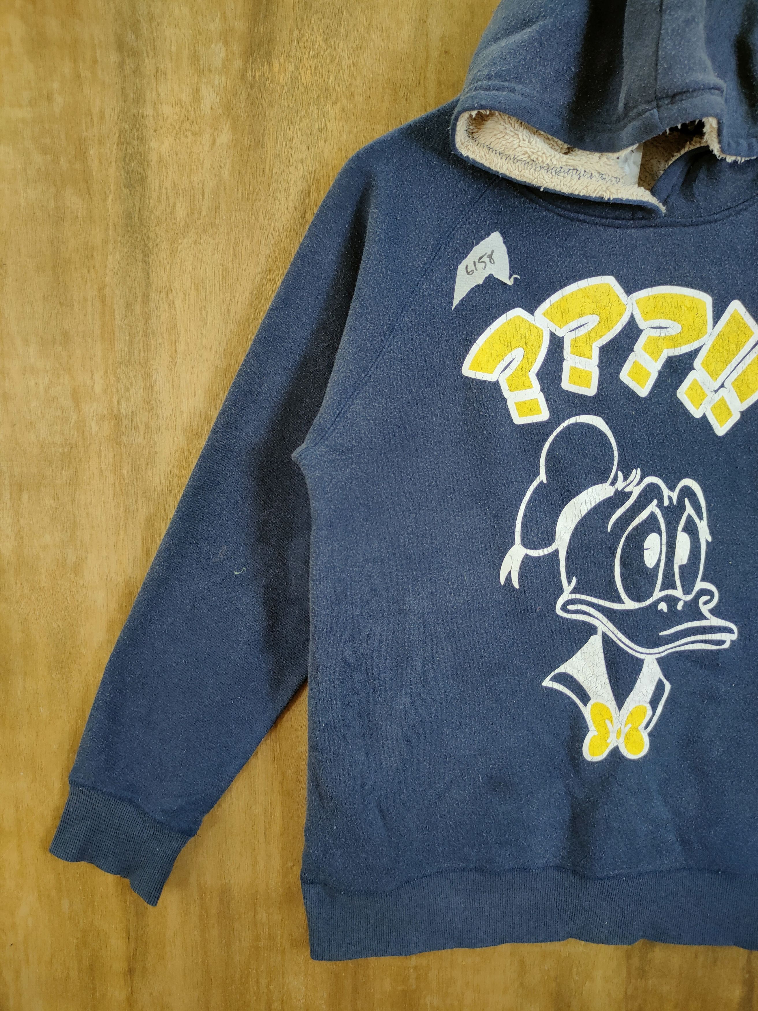Disney Donald duck disney vintage hoodie sweatshirt #6158 Size US S / EU 44-46 / 1 - 2 Thumbnail