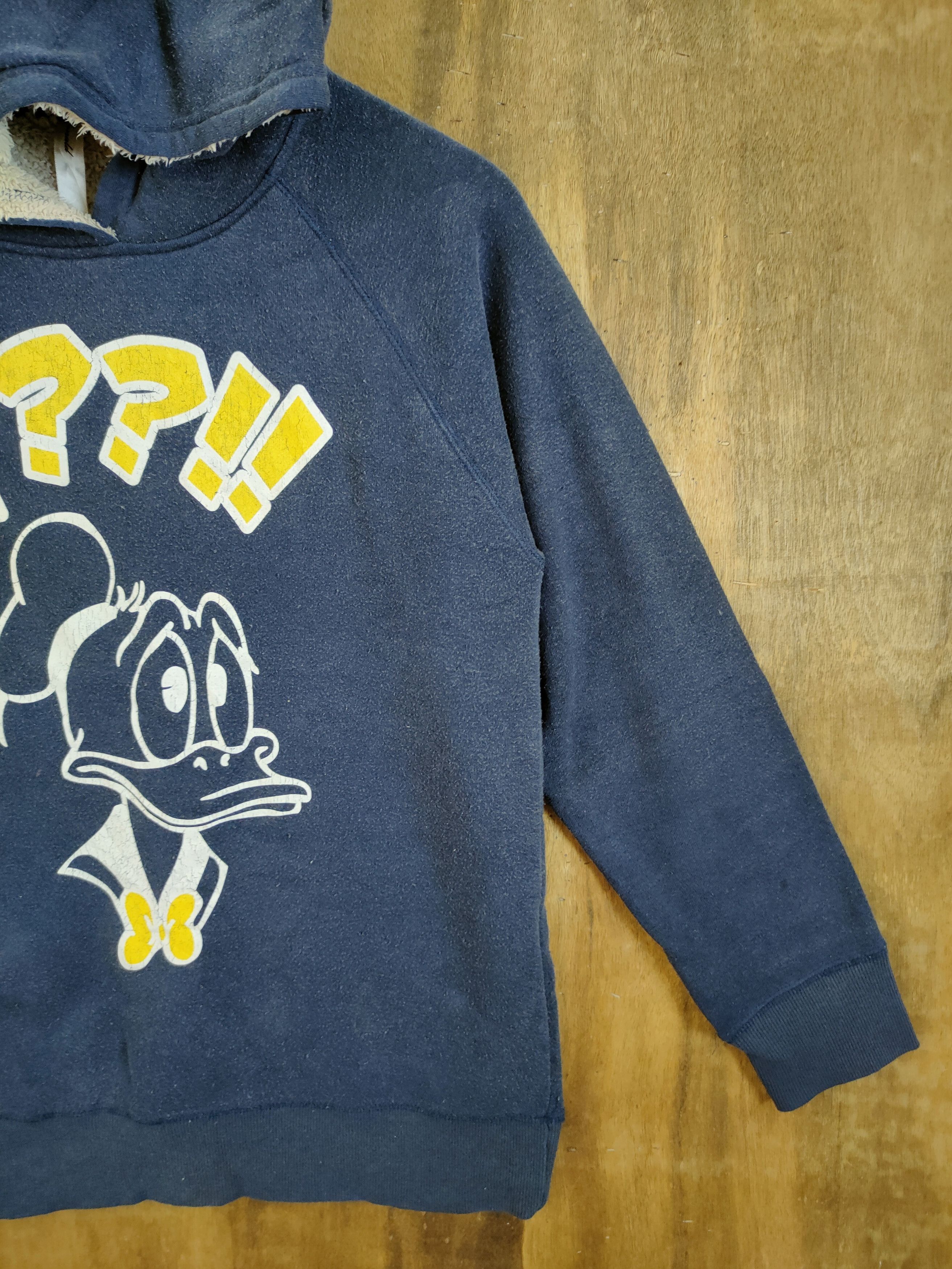 Disney Donald duck disney vintage hoodie sweatshirt #6158 Size US S / EU 44-46 / 1 - 3 Thumbnail
