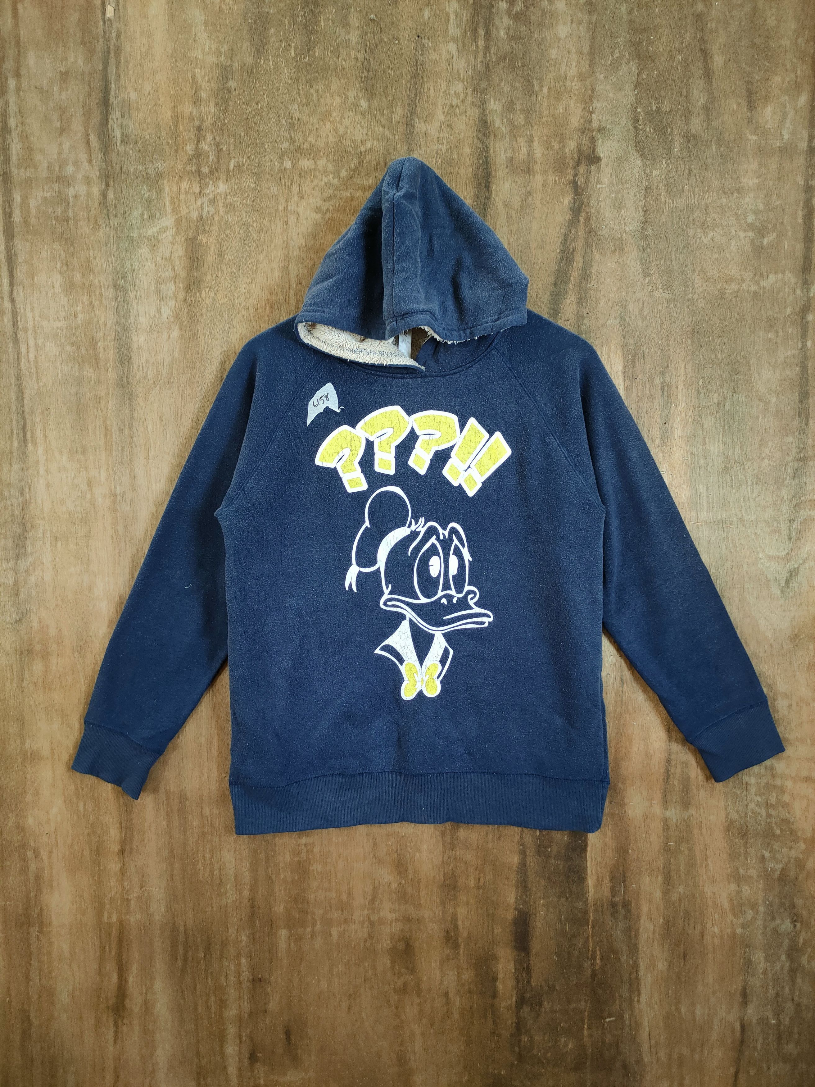 Disney Donald duck disney vintage hoodie sweatshirt #6158 Size US S / EU 44-46 / 1 - 1 Thumbnail